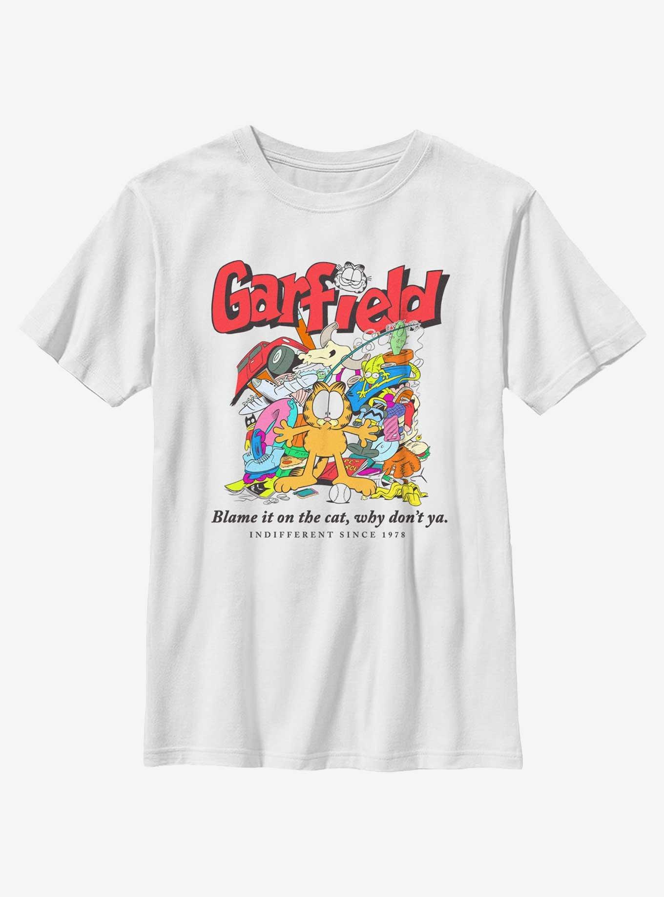 Garfield Don't Blame The Cat Youth T-Shirt