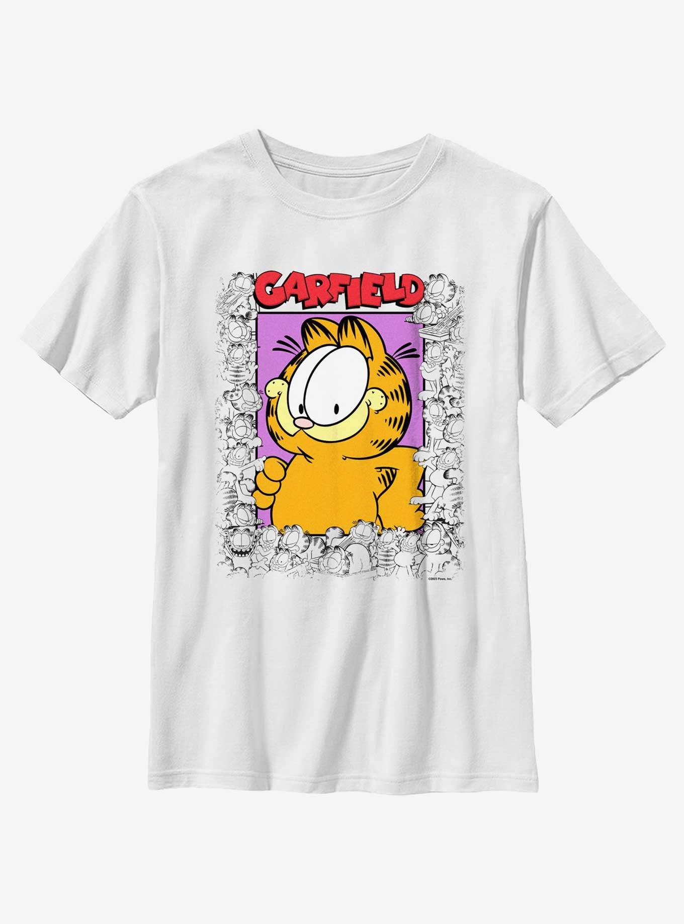 Garfield Vintage Garfield Frame Youth T-Shirt, , hi-res