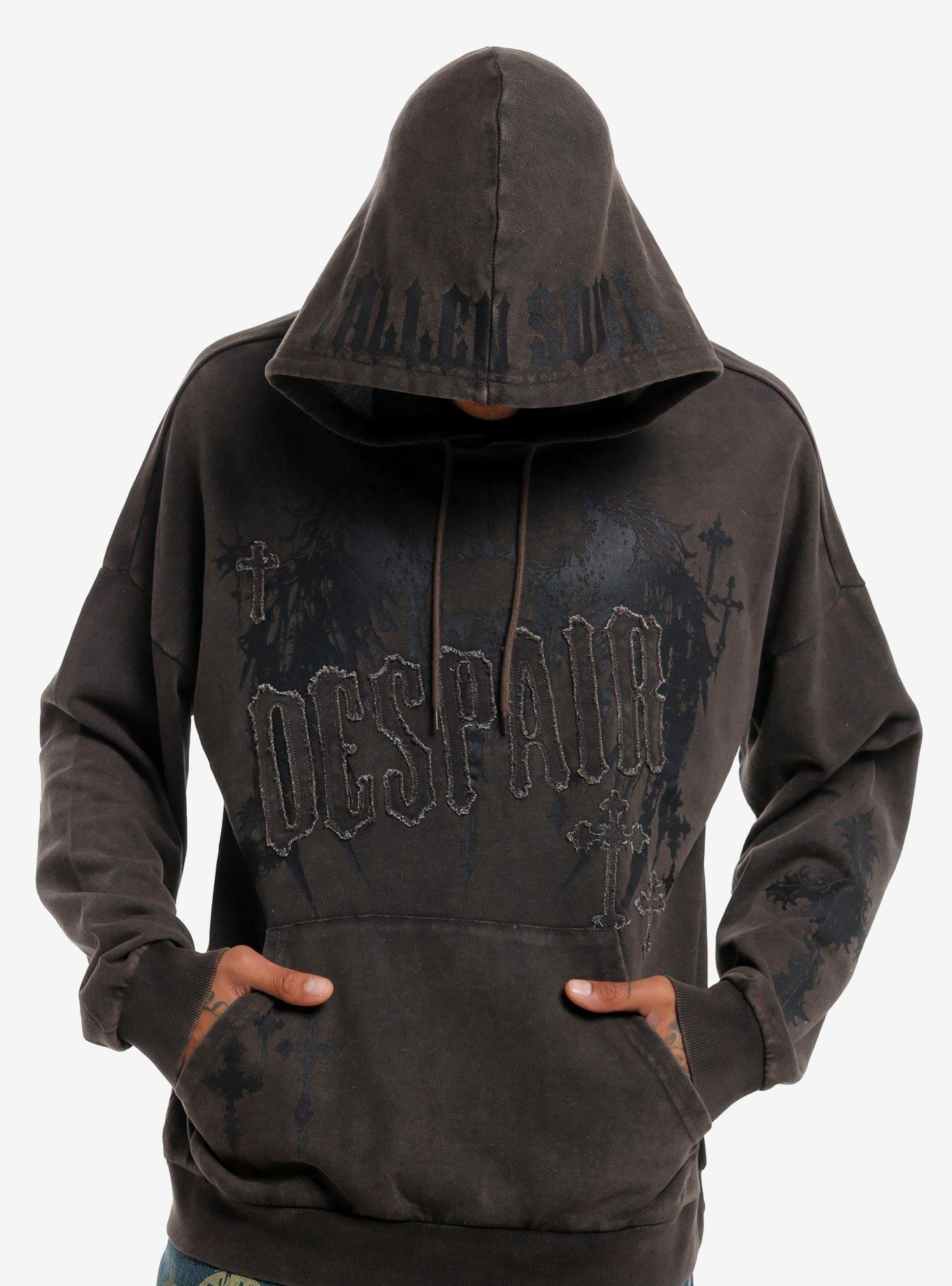 Social Collision Fallen Soul Cross Hoodie, , hi-res