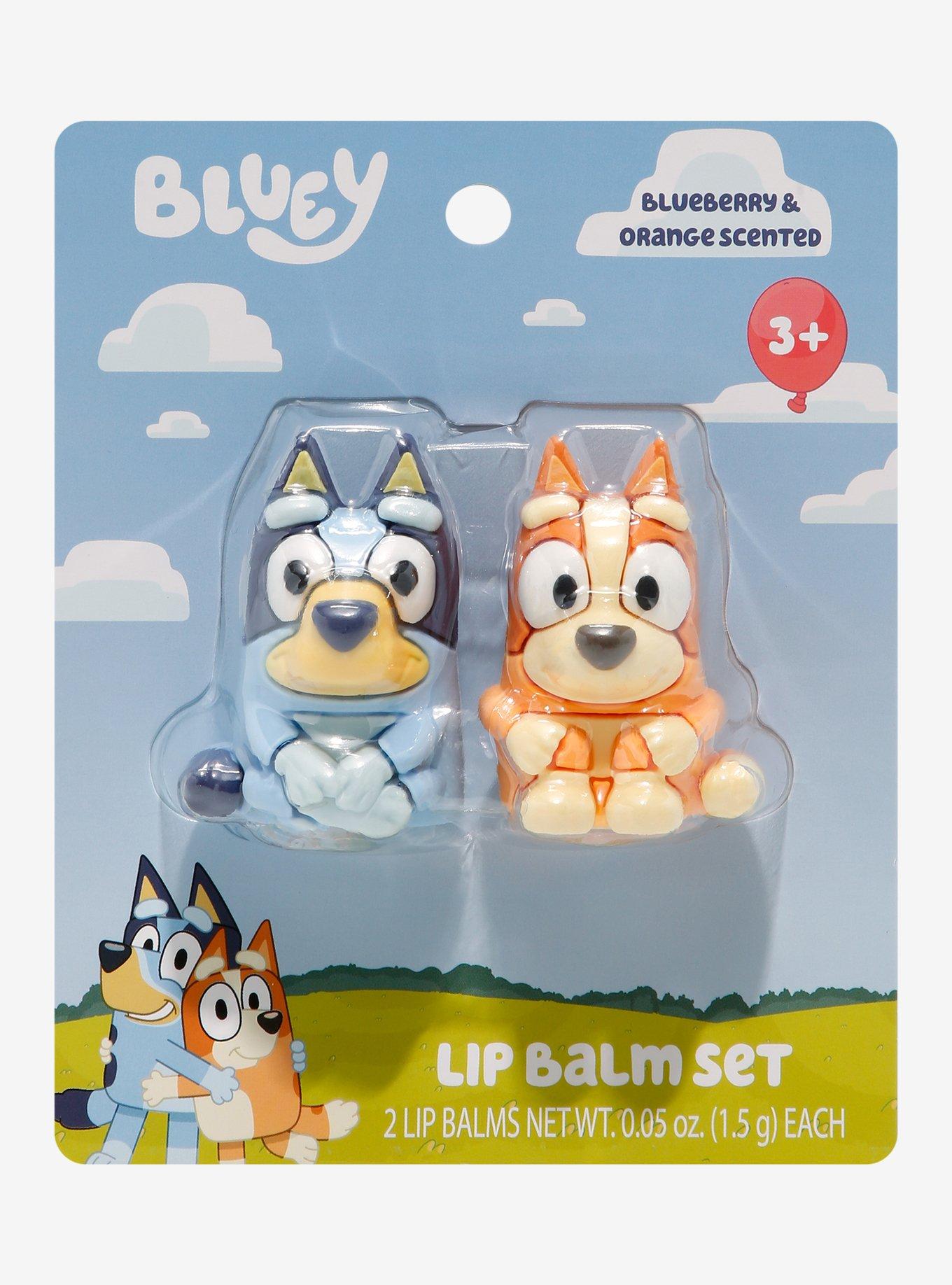 Bluey Bingo & Bluey Blueberry & Orange Scented Lip Balm Set &mdash; BoxLunch Exclusive, , hi-res