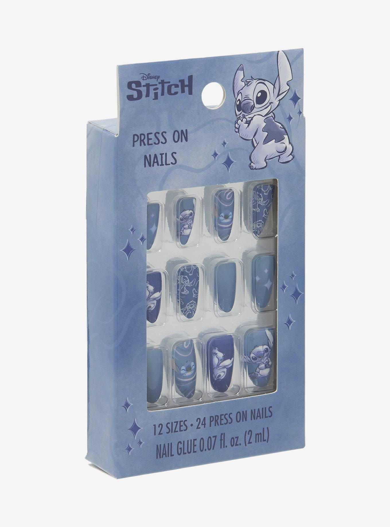 Disney Lilo & Stitch Blue Press On Nails, , hi-res