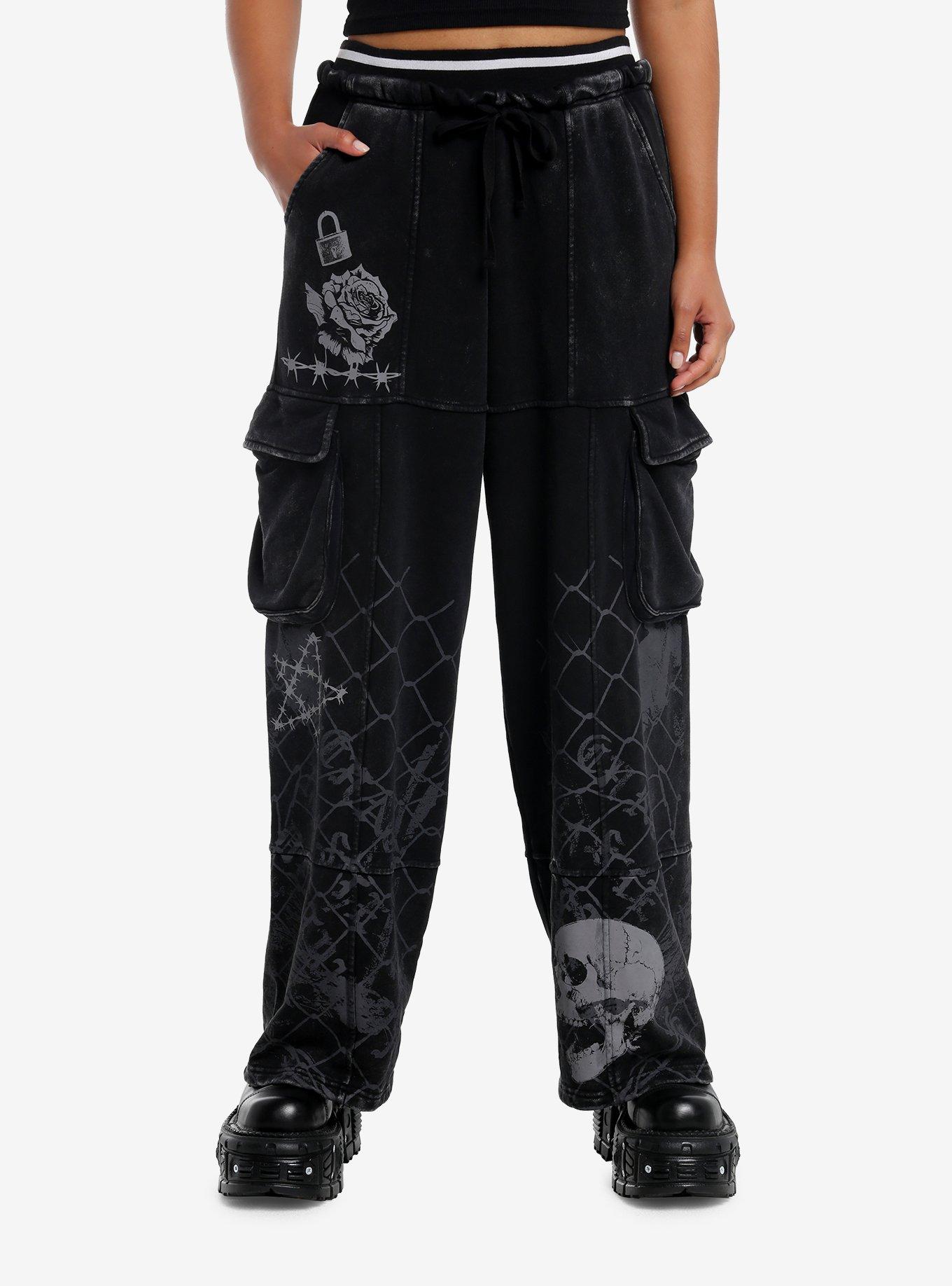 HYDROGEN TECH PANTS SKULL ブラック XL 32682128_hi