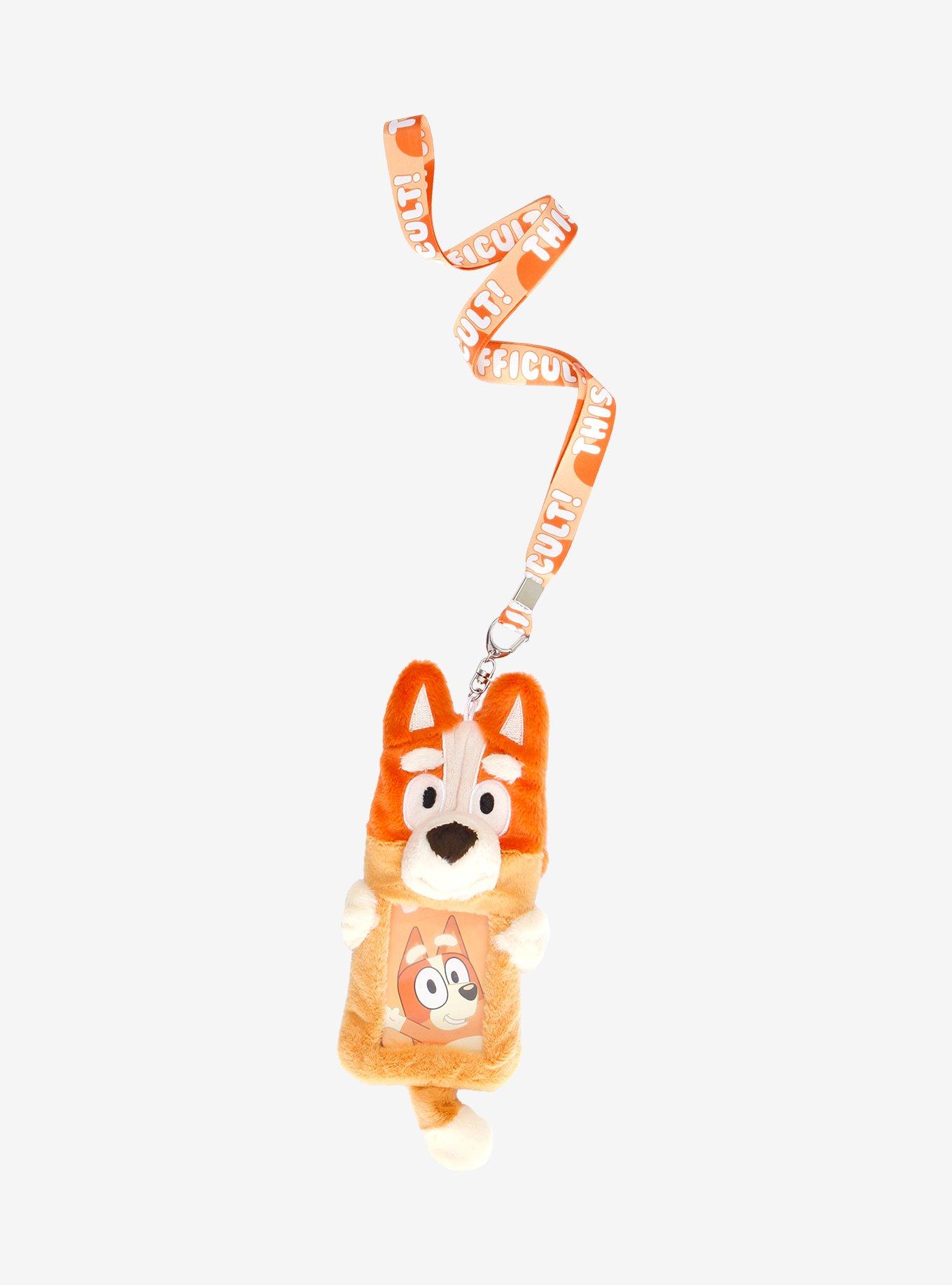 Bluey Bingo Plush Lanyard & Cardholder Hot Topic Exclusive, , hi-res