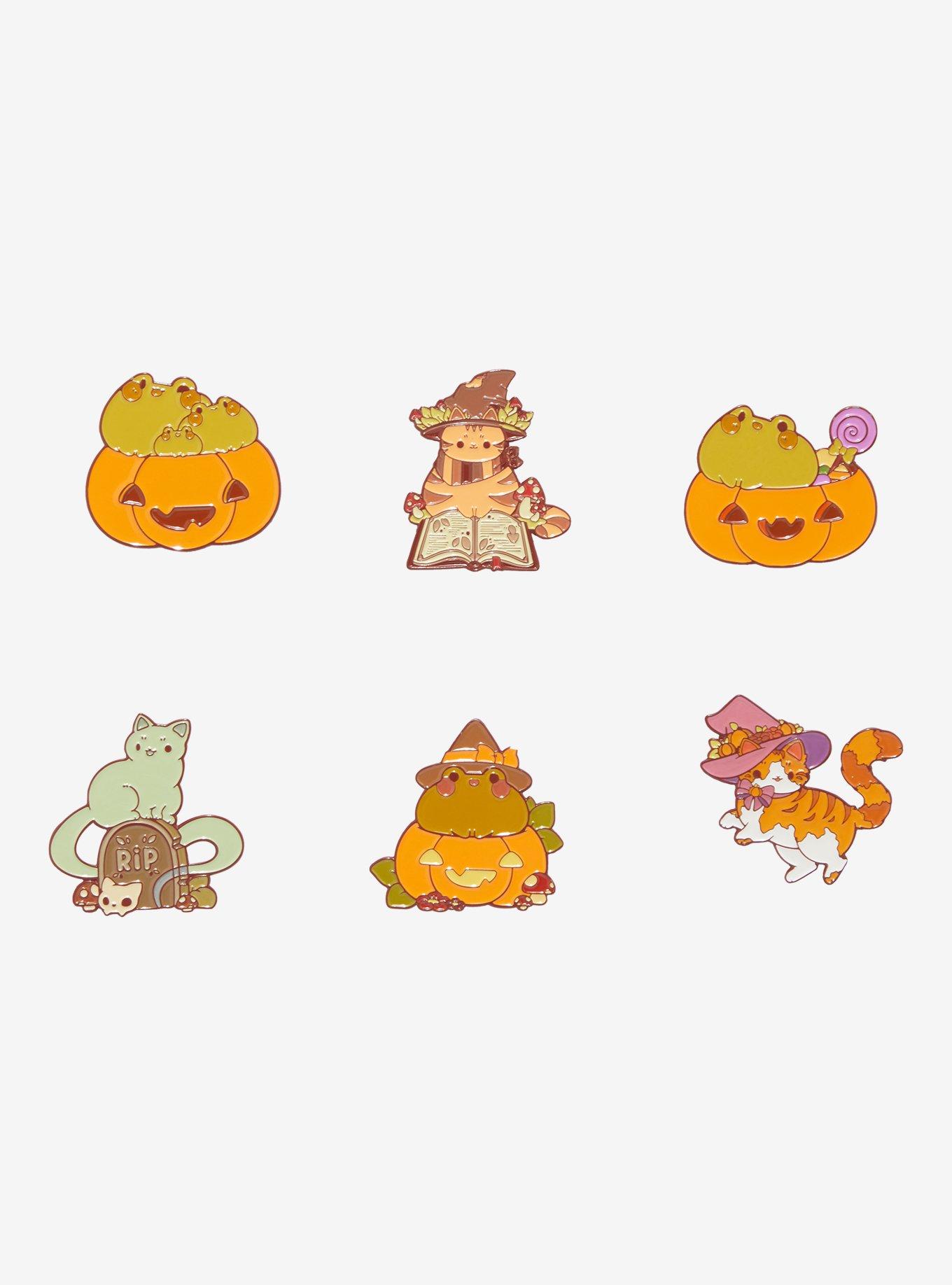 Halloween Critters Blind Box Enamel Pin By Rhinlin, , hi-res