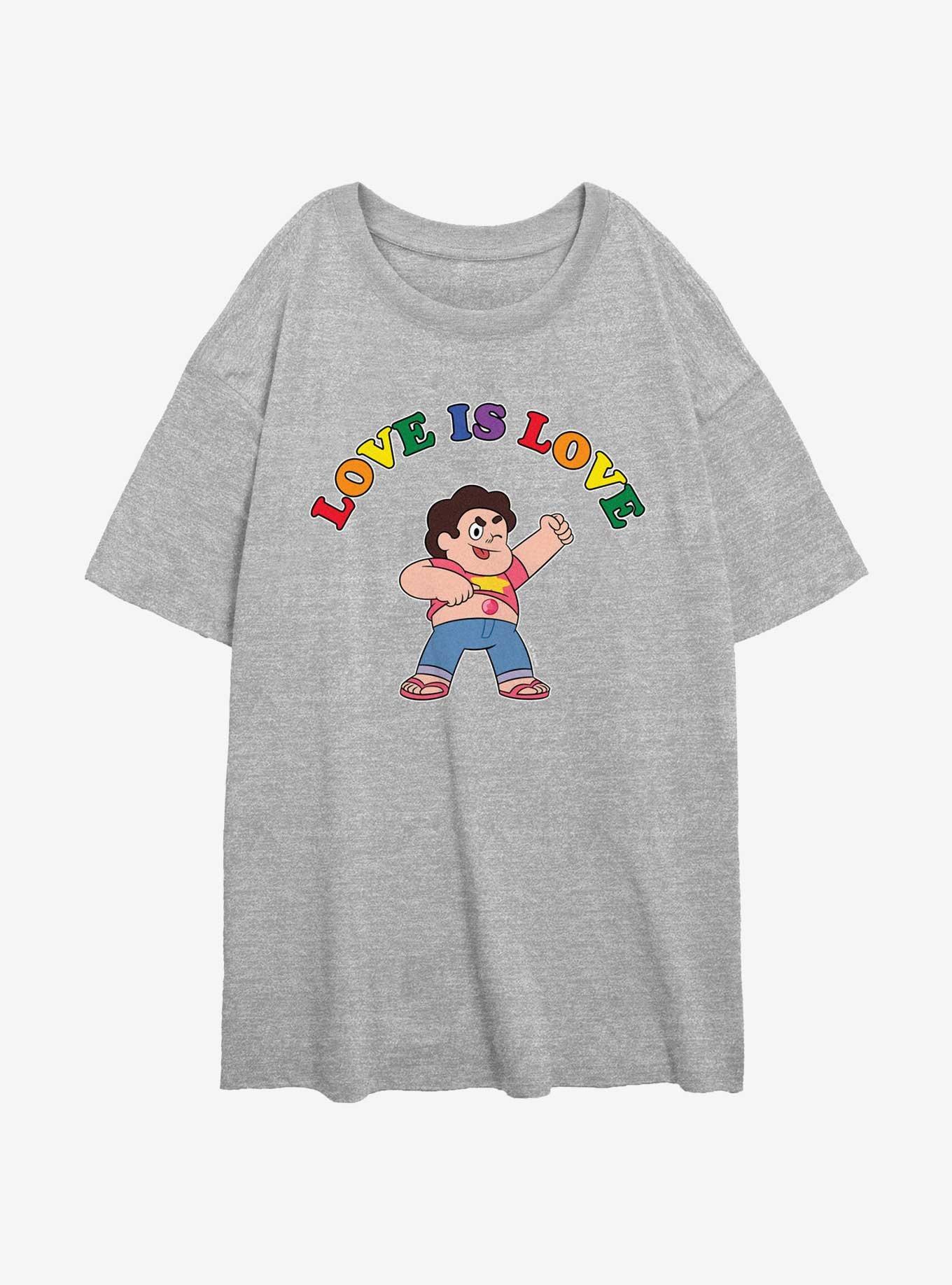 Steven Universe Love Is Love Oversized T-Shirt, , hi-res