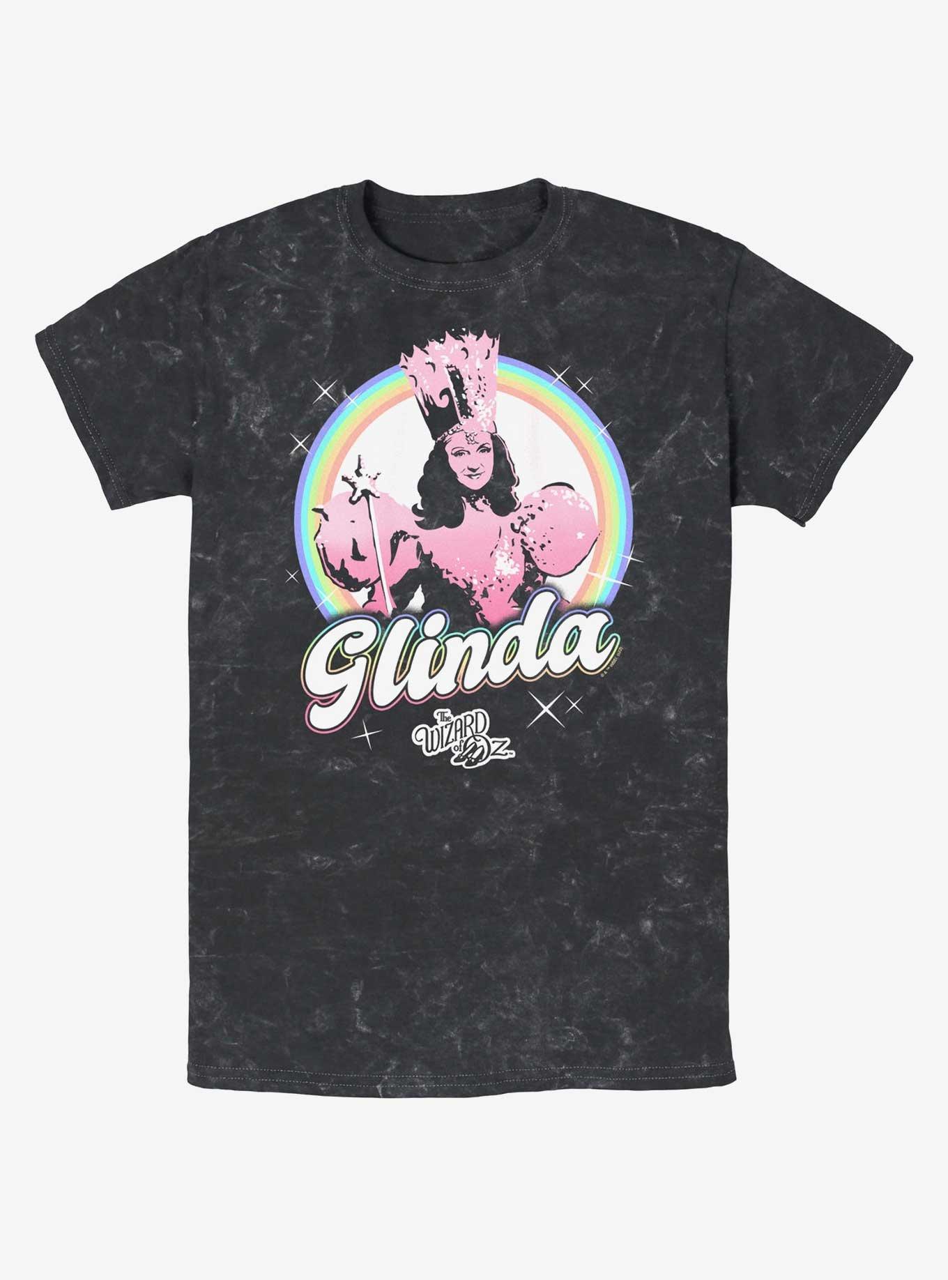 Wizard Of Oz  Rainbow Glinda Mineral Wash T-Shirt