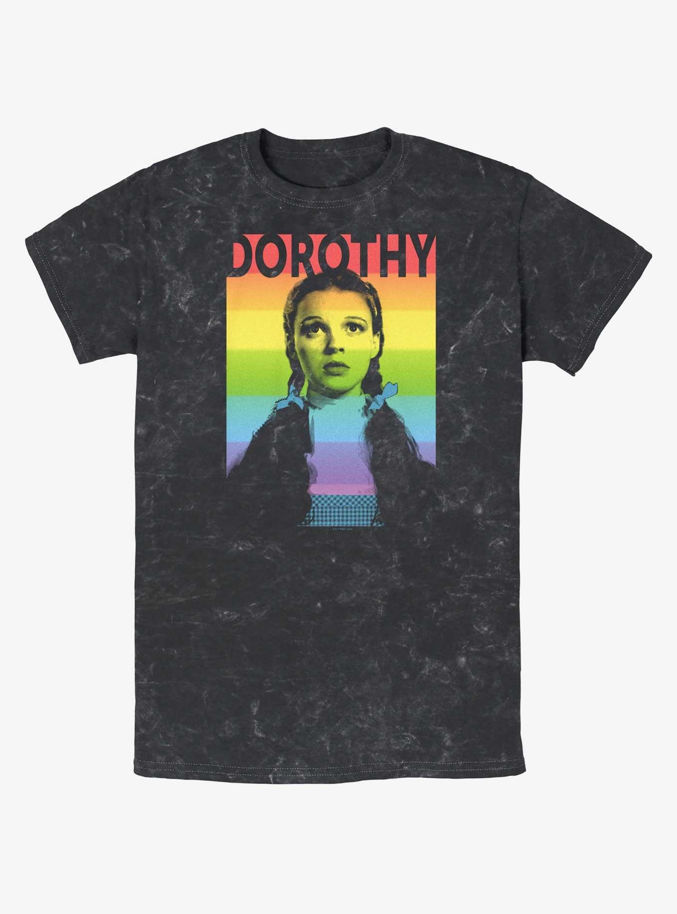 Wizard Of Oz Dorothy Rainbow Mineral Wash T-Shirt, , hi-res