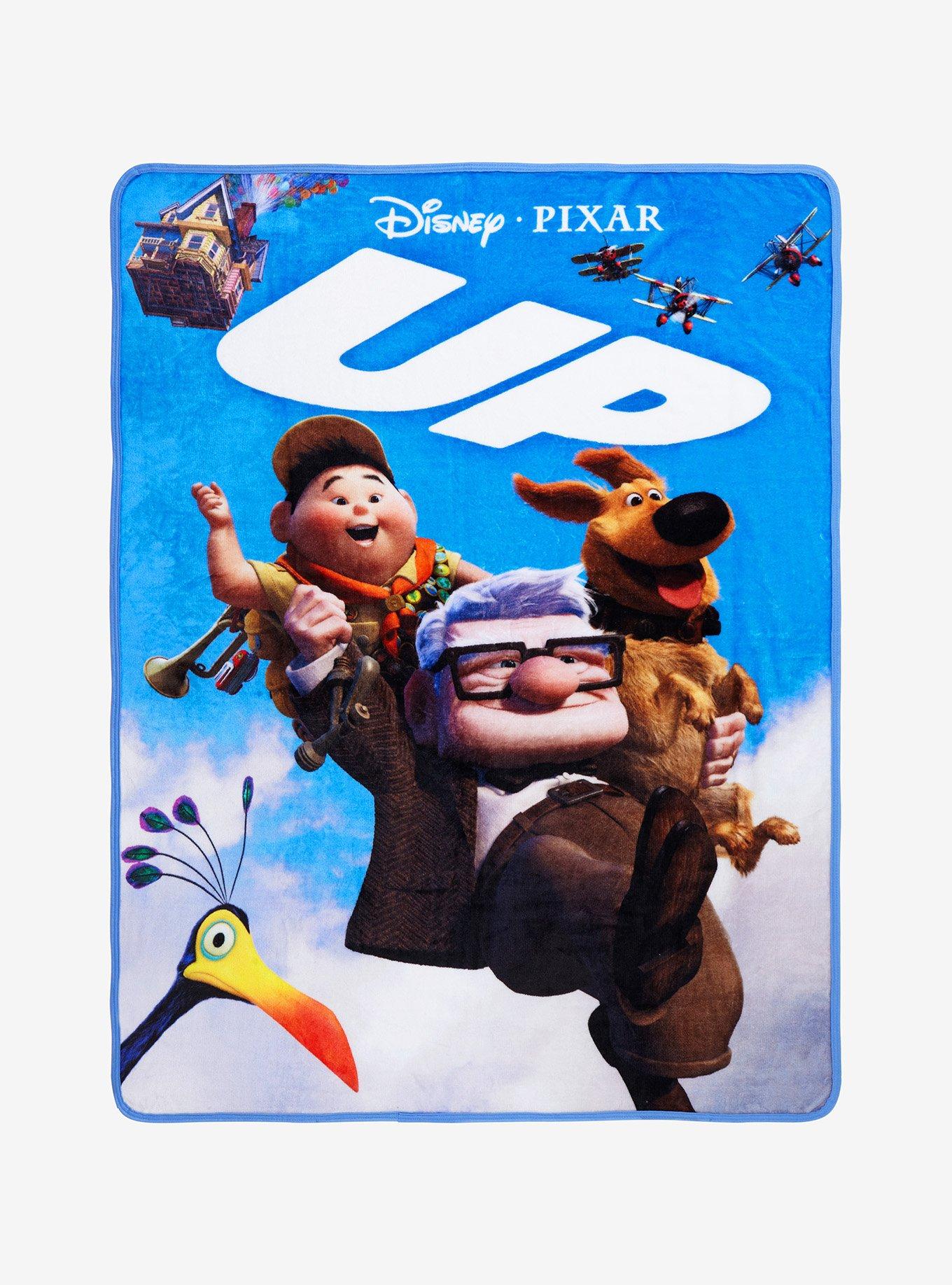 Disney Pixar Up Movie Poster Fleece Throw - BoxLunch Exclusive, , hi-res