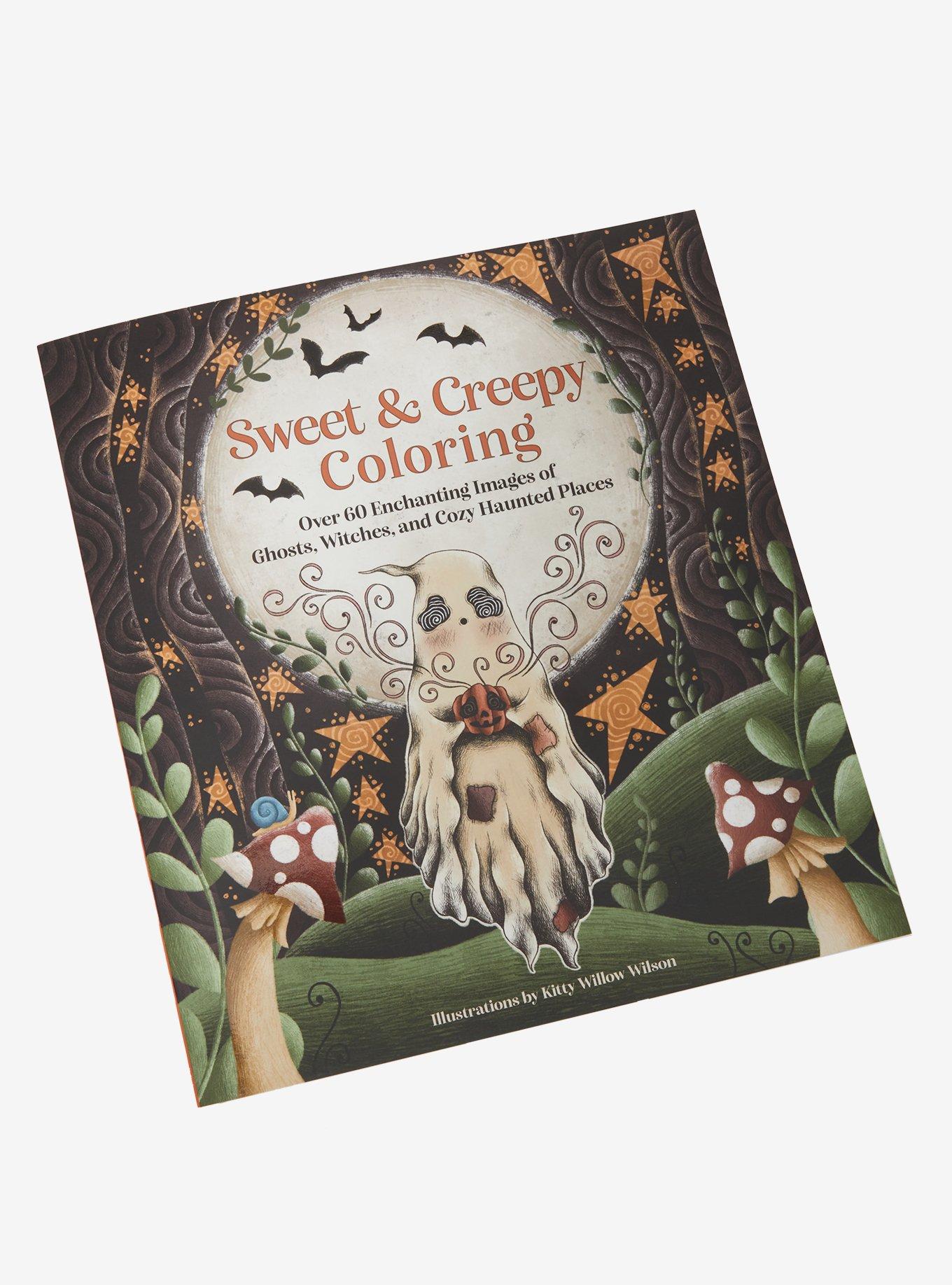 Sweet & Creepy Coloring Book, , hi-res