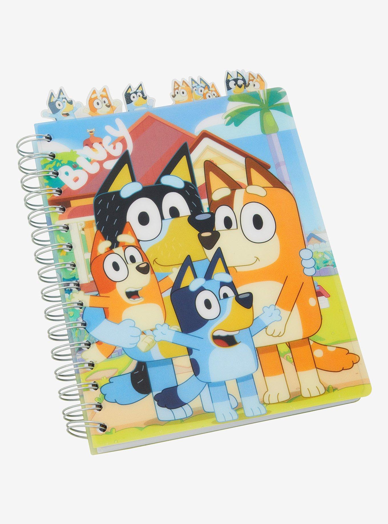 Bluey Heeler Family Tab Journal, , hi-res