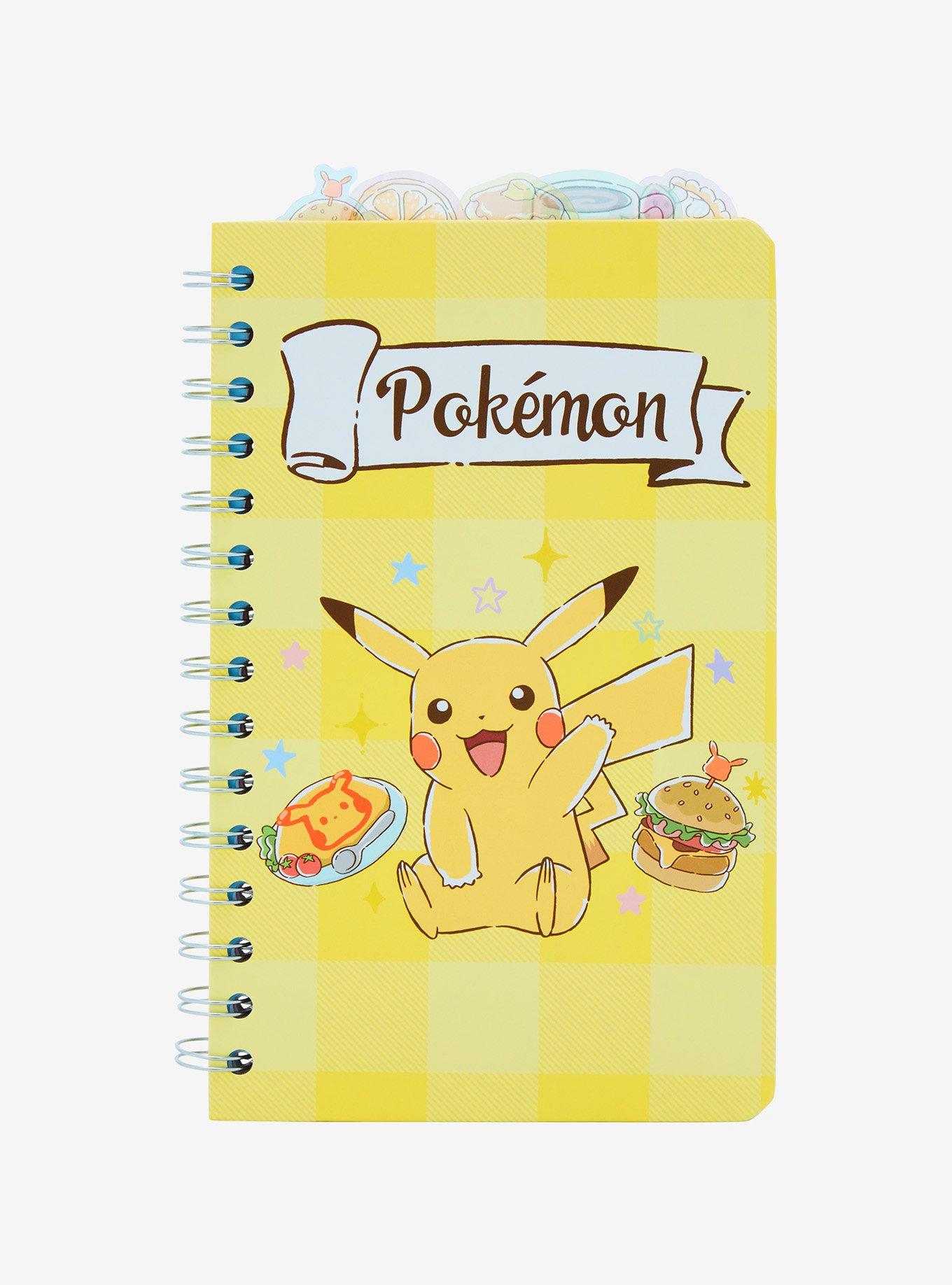 Pok&eacute;mon Pikachu Foods Figural Tab Journal - BoxLunch Exclusive, , hi-res