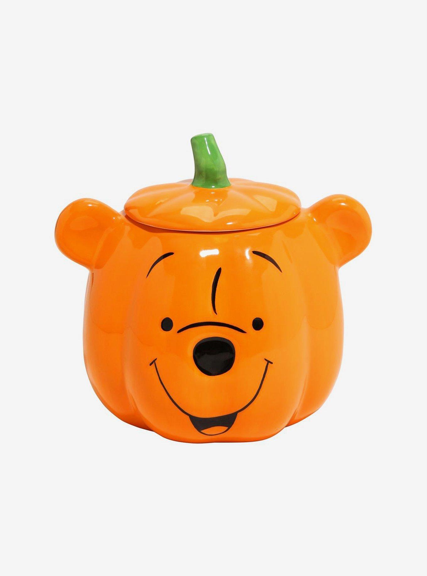 Disney Winnie the Pooh Pumpkin Figural Cookie Jar, , hi-res