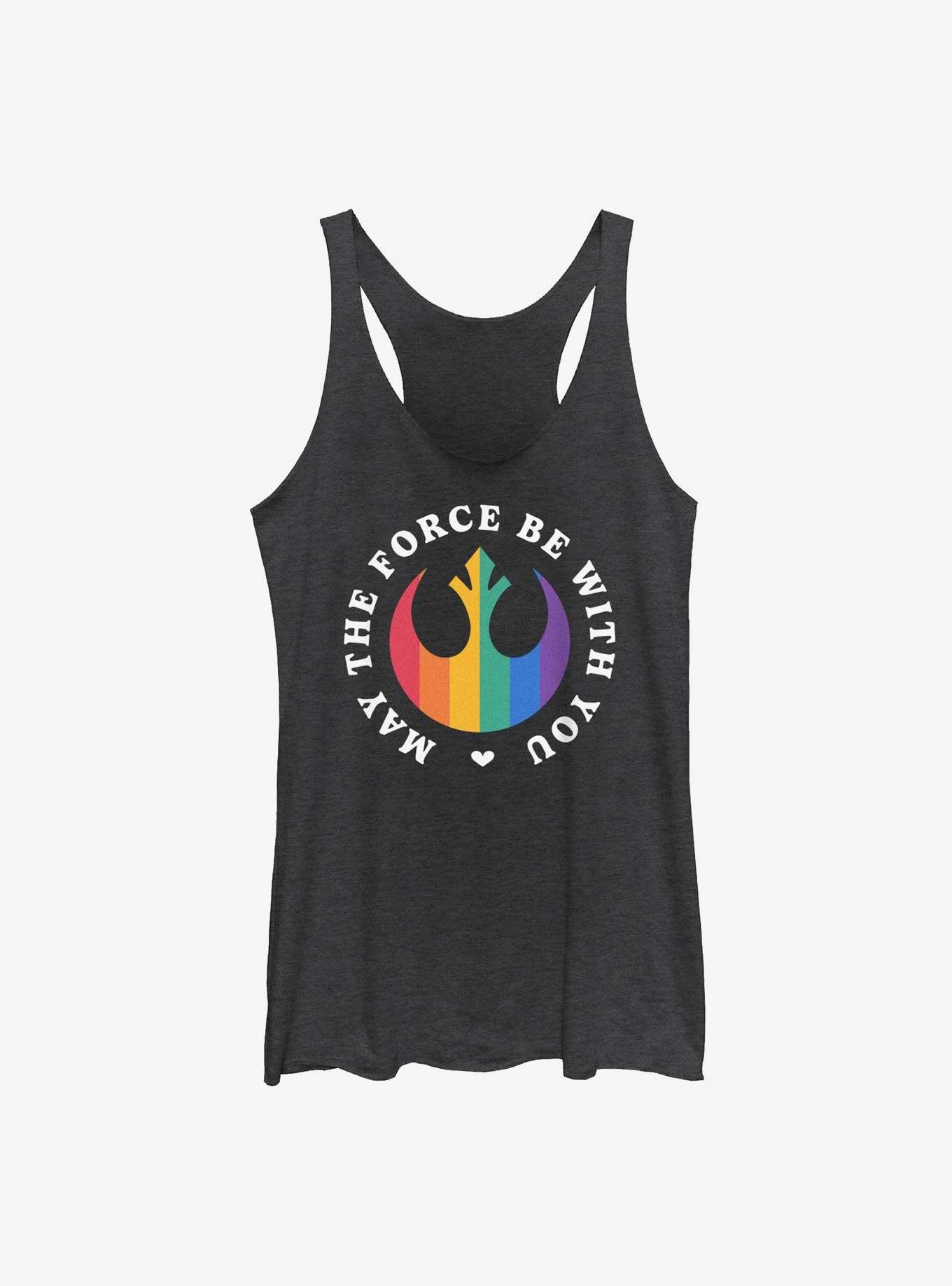 Star Wars Force Be With You Rebel Pride Girls Tank, , hi-res