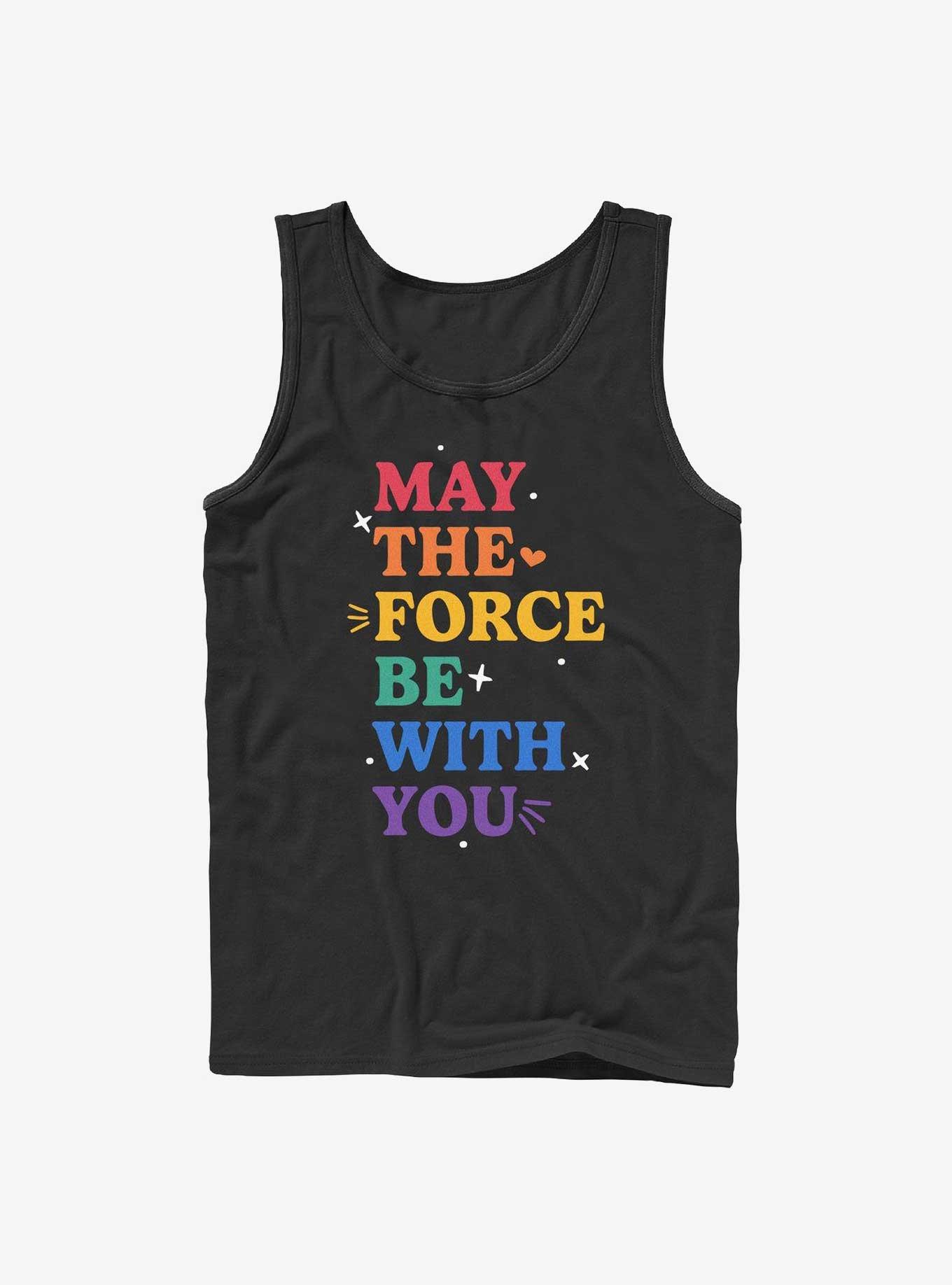 Star Wars May The Force Be With You Pride Tank, , hi-res