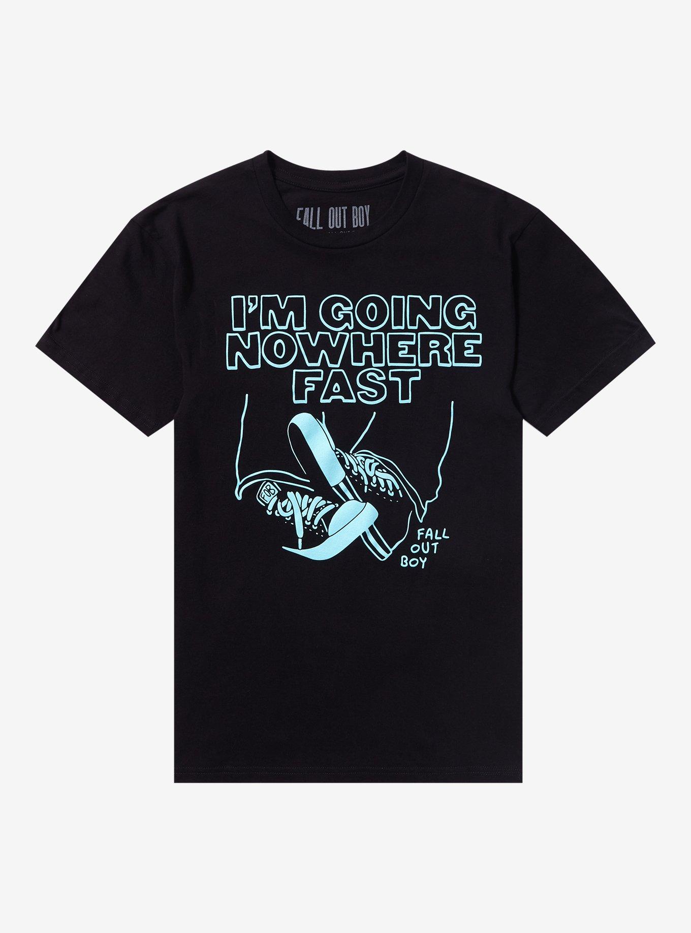 Fall Out Boy Going Nowhere Fast Boyfriend Fit Girls T-Shirt, , hi-res