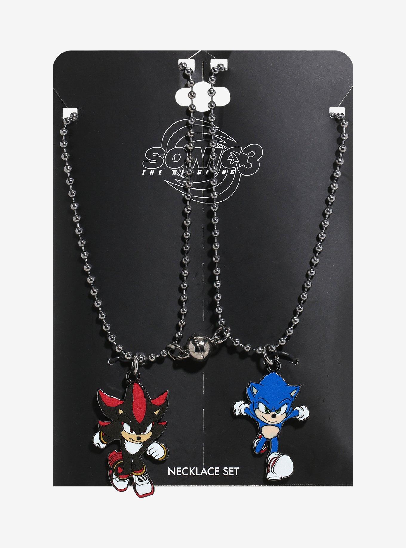 Sonic The Hedgehog 3 Sonic & Shadow Best Friend Necklace Set, , hi-res