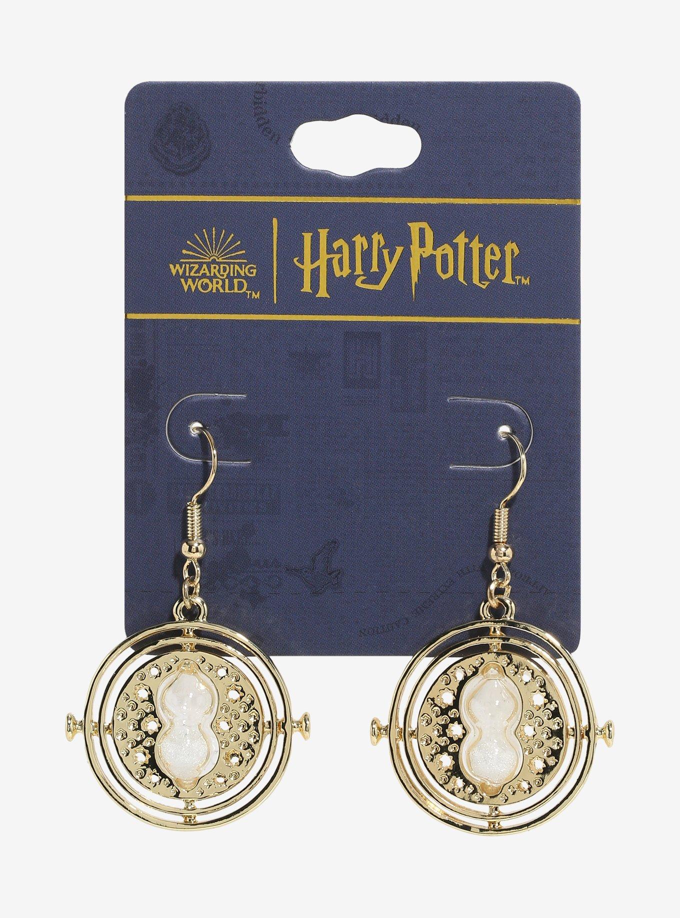 Harry Potter Time-Turner Drop Earrings, , hi-res