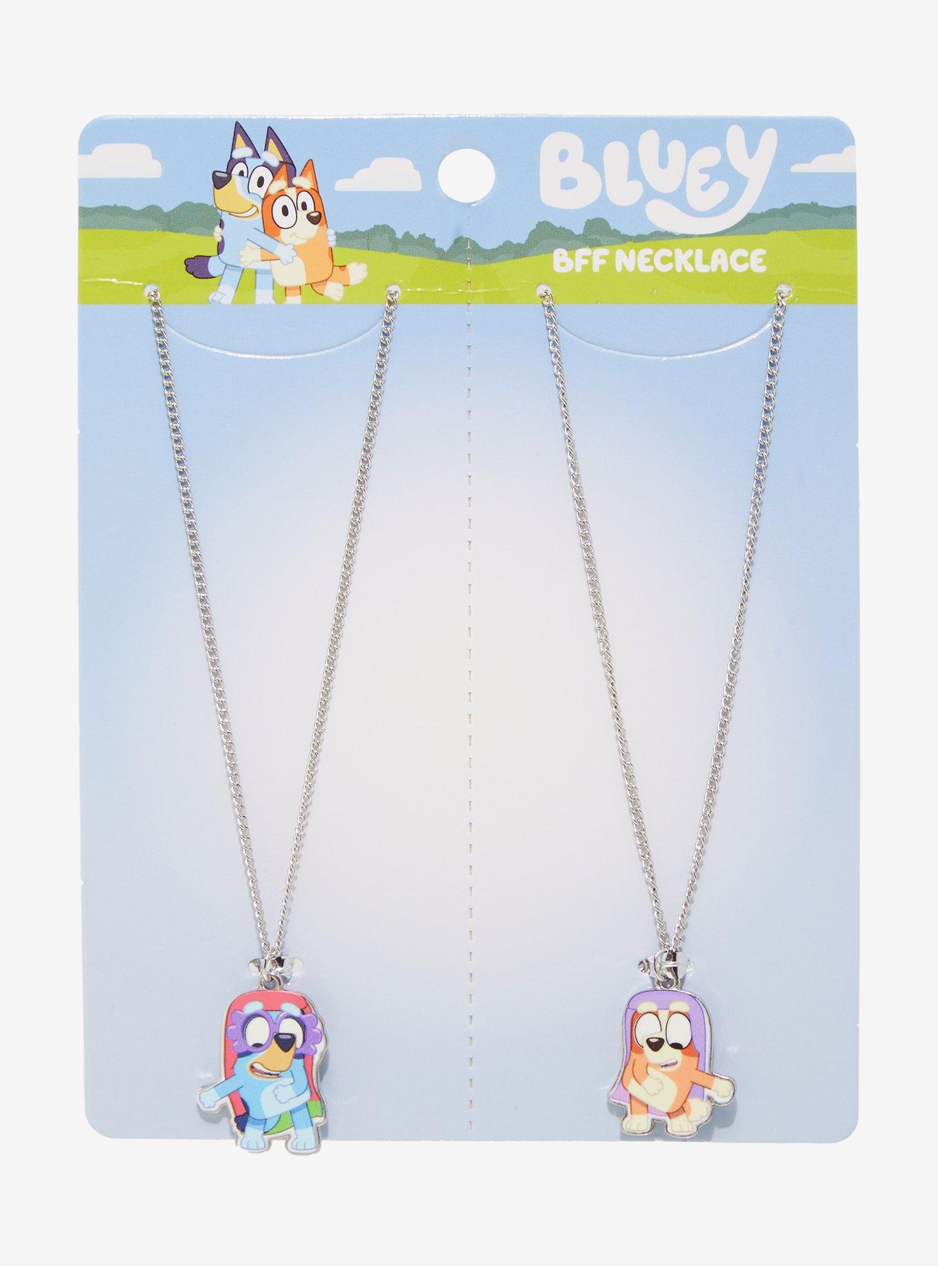 Bluey Grannies Duo Best Friend Necklace Set, , hi-res