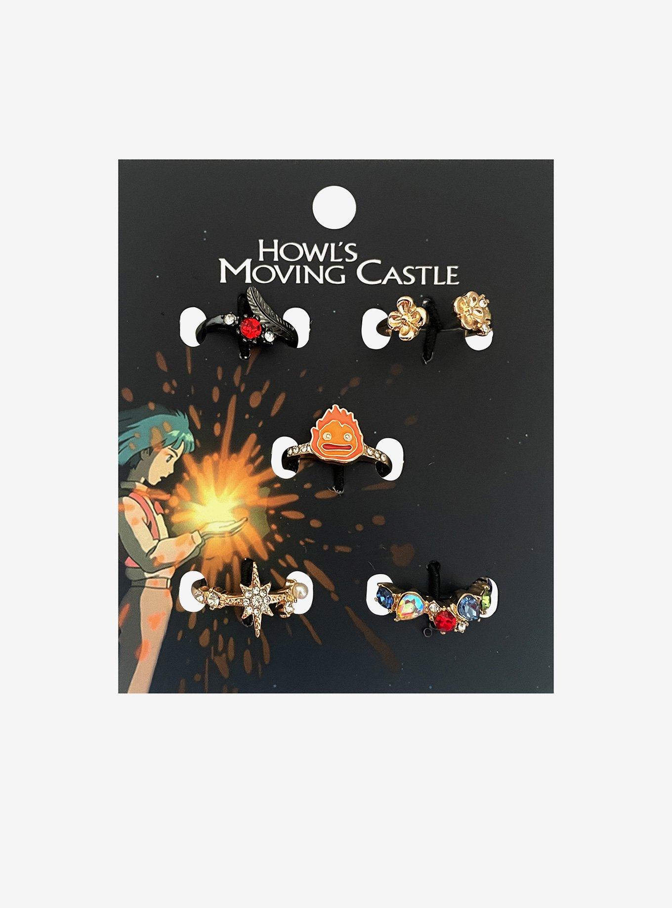 Studio Ghibli® Howl's Moving Castle Icon Ring Set, , hi-res