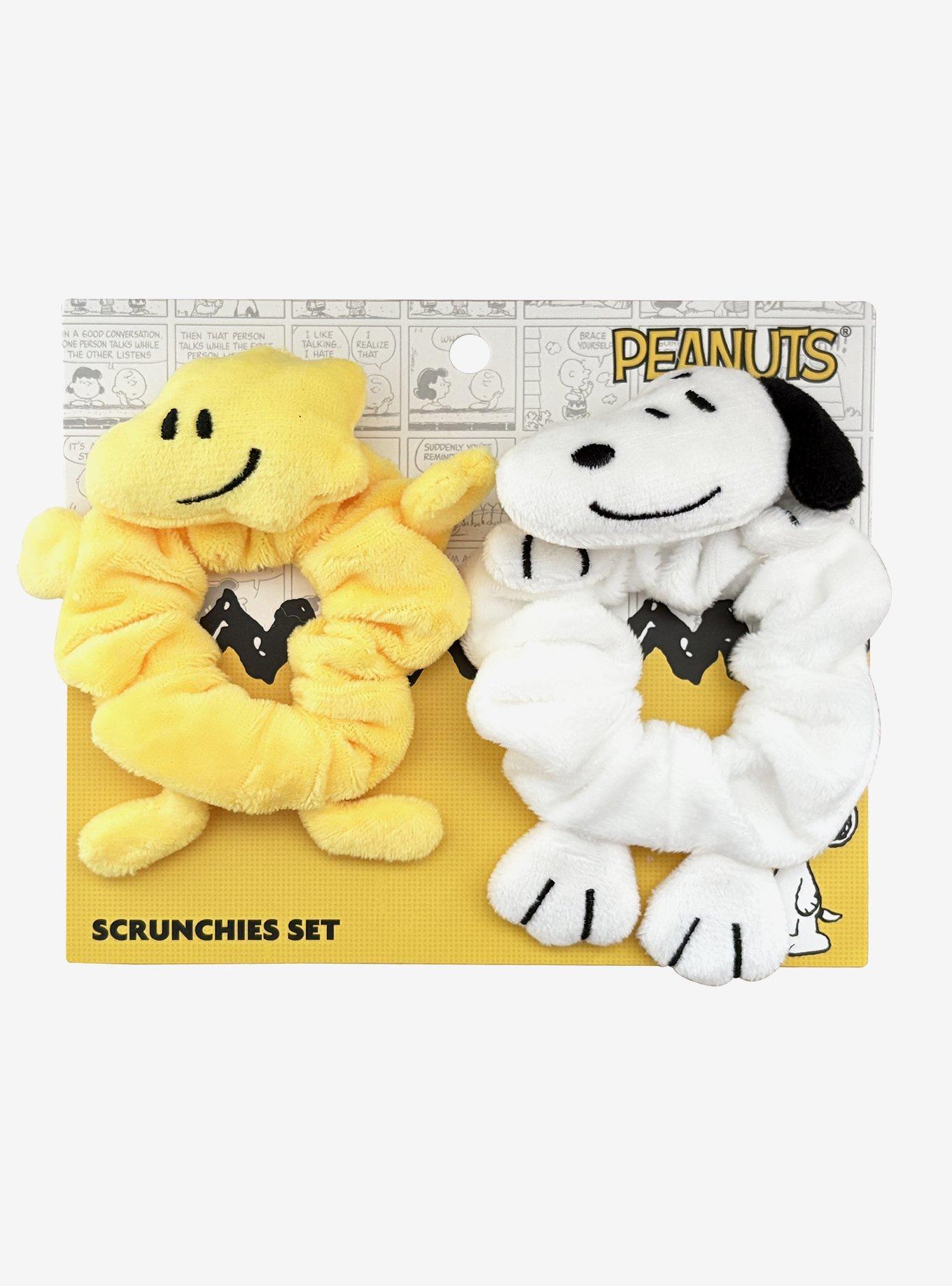 Peanuts Snoopy & Woodstock Figural Scrunchie Set, , hi-res