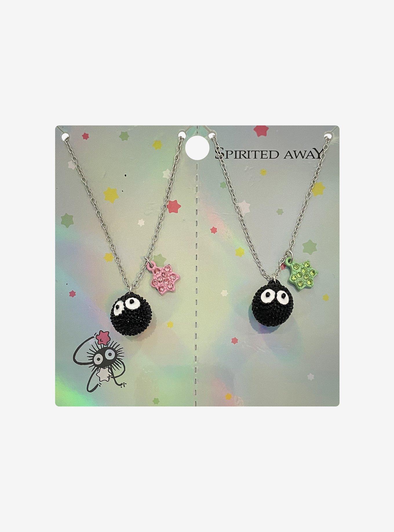 Studio Ghibli® Spirited Away Soot Sprite Candy Bling Best Friend Necklace Set, , hi-res