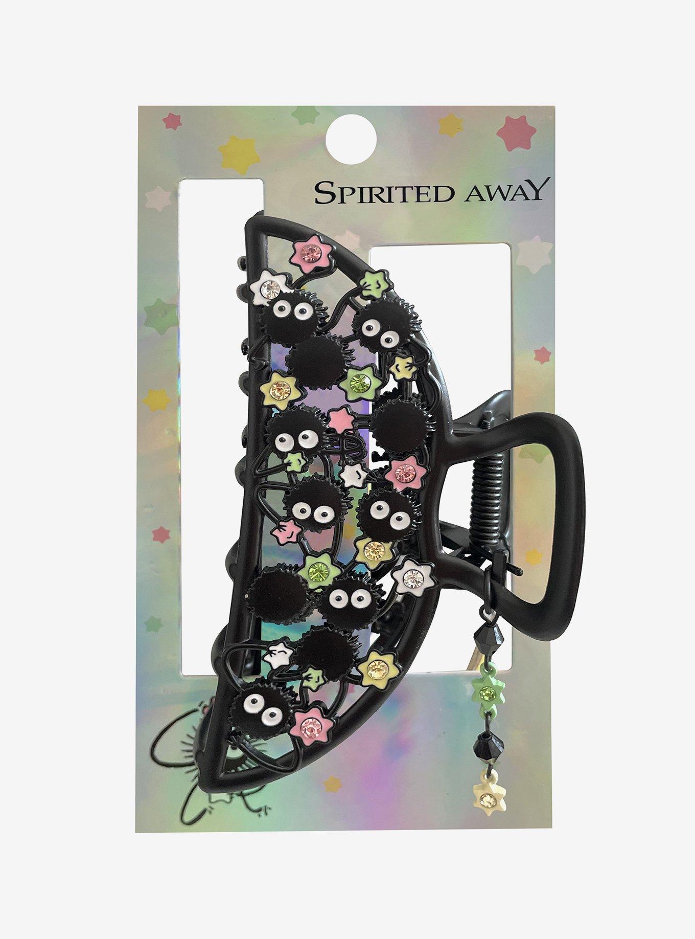 Studio Ghibli Spirited Away Soot Sprites Claw Hair Clip 2 Pc Studio Ghibli Soot Sprites Inspired Hair Claw Clips  main image 4