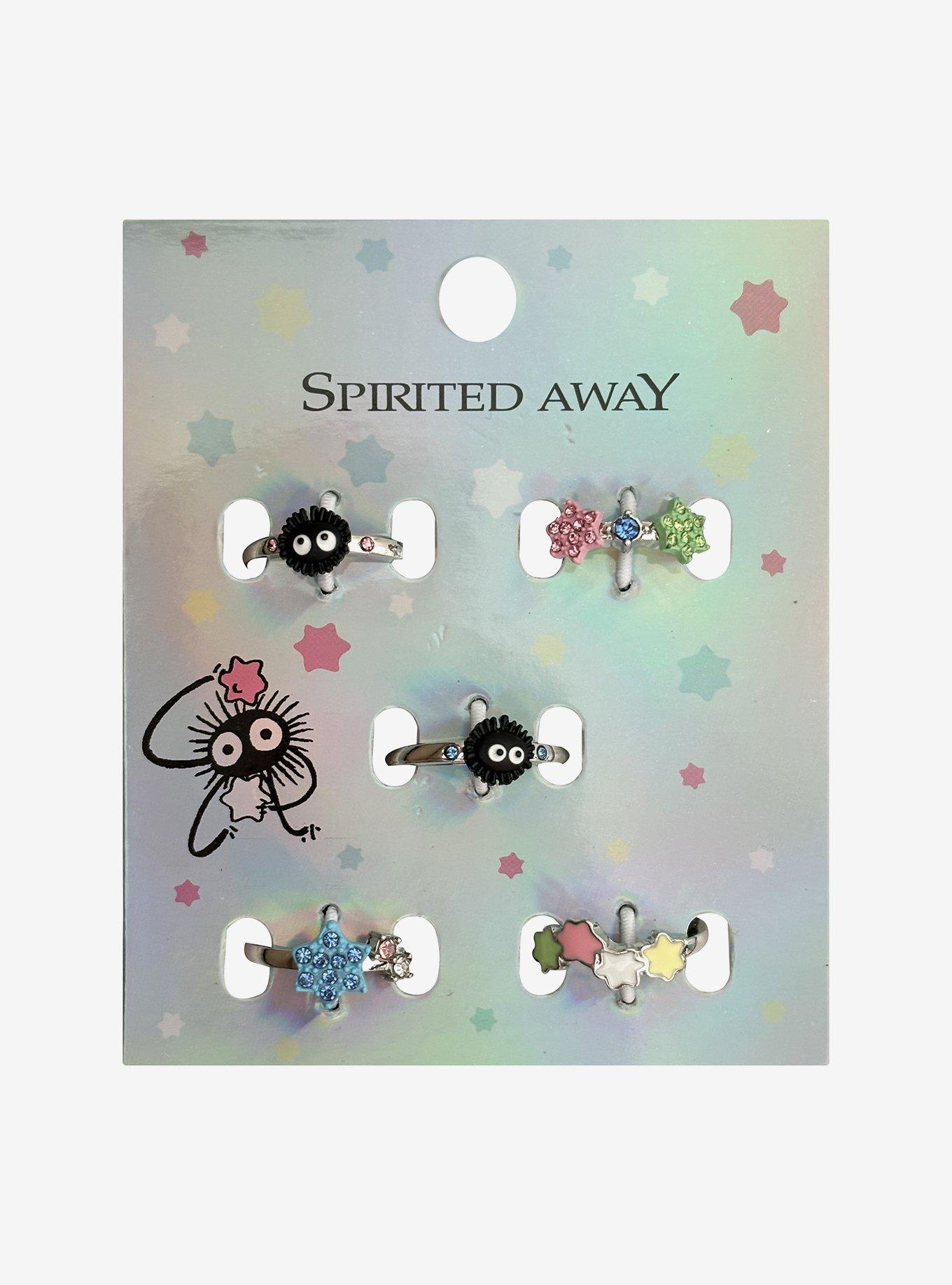 Studio Ghibli® Spirited Away Soot Sprites Glitter Candy Ring Set, , hi-res