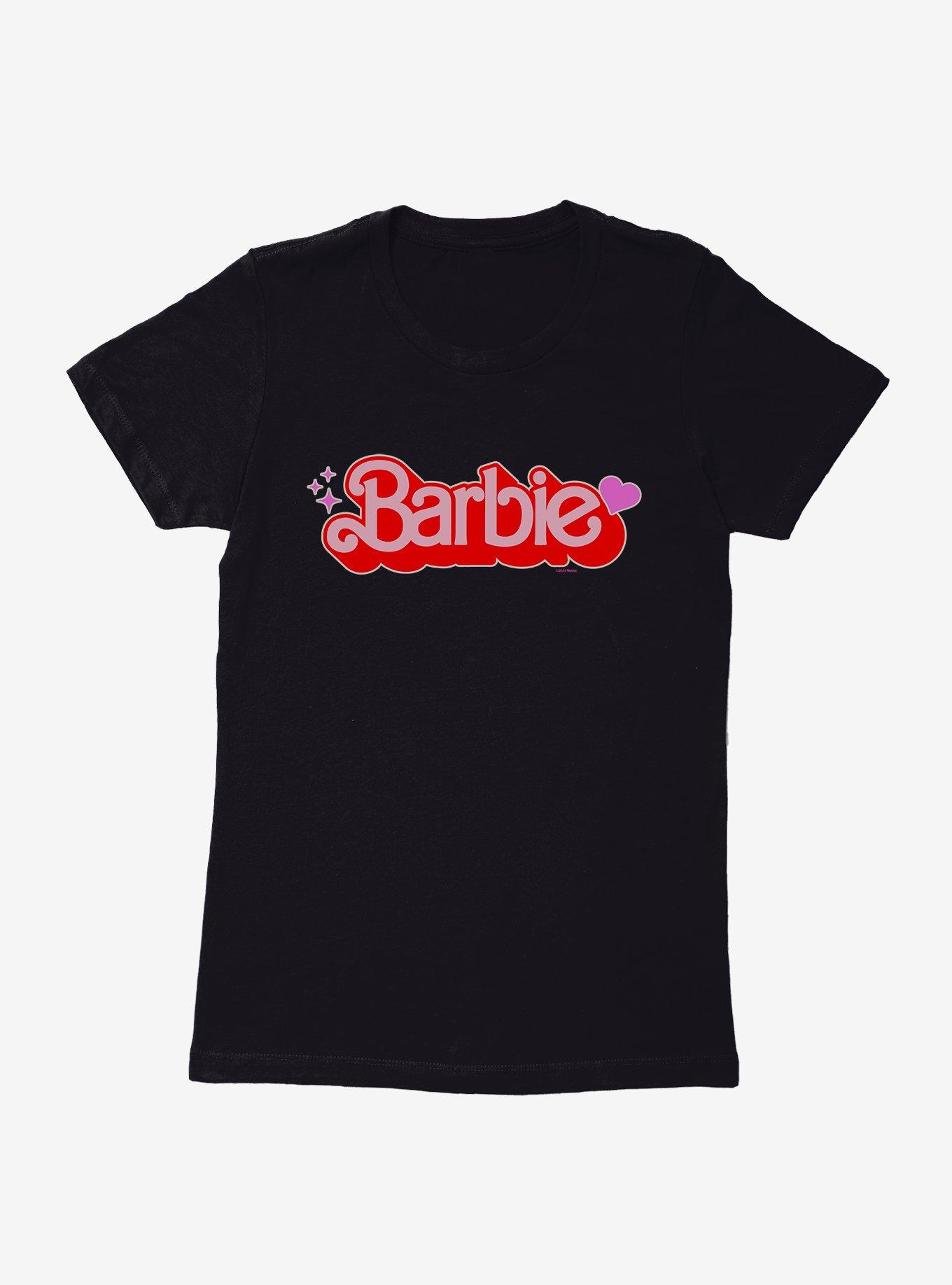 Barbie Red Heart Logo Womens T-Shirt, , hi-res