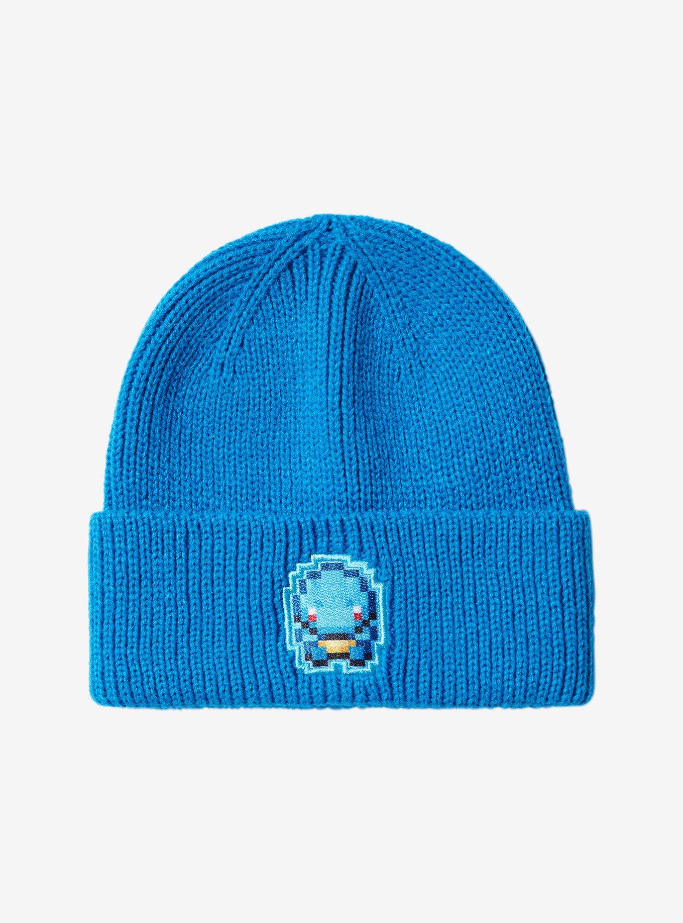 Pokémon Squirtle Pixel Knit Beanie — BoxLunch Exclusive, , hi-res