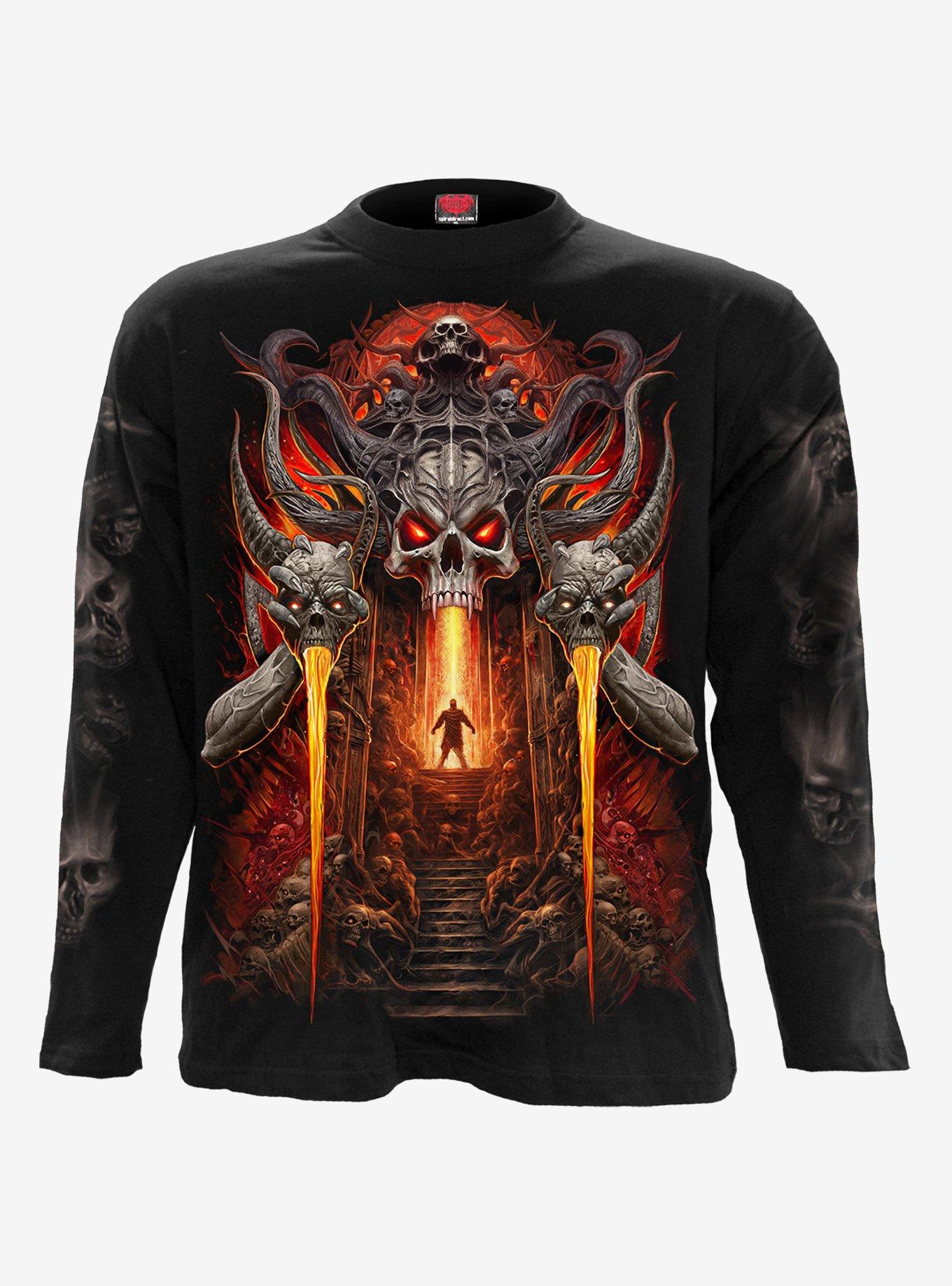Gates of Hell Long Sleeve T-Shirt, , hi-res