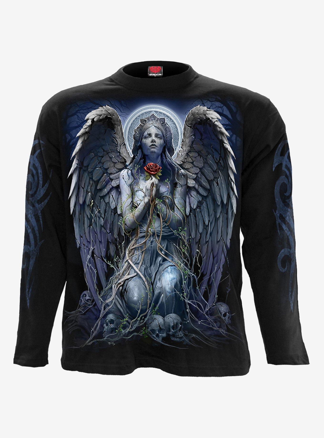 Grieving Angel Long Sleeve T-Shirt, , hi-res