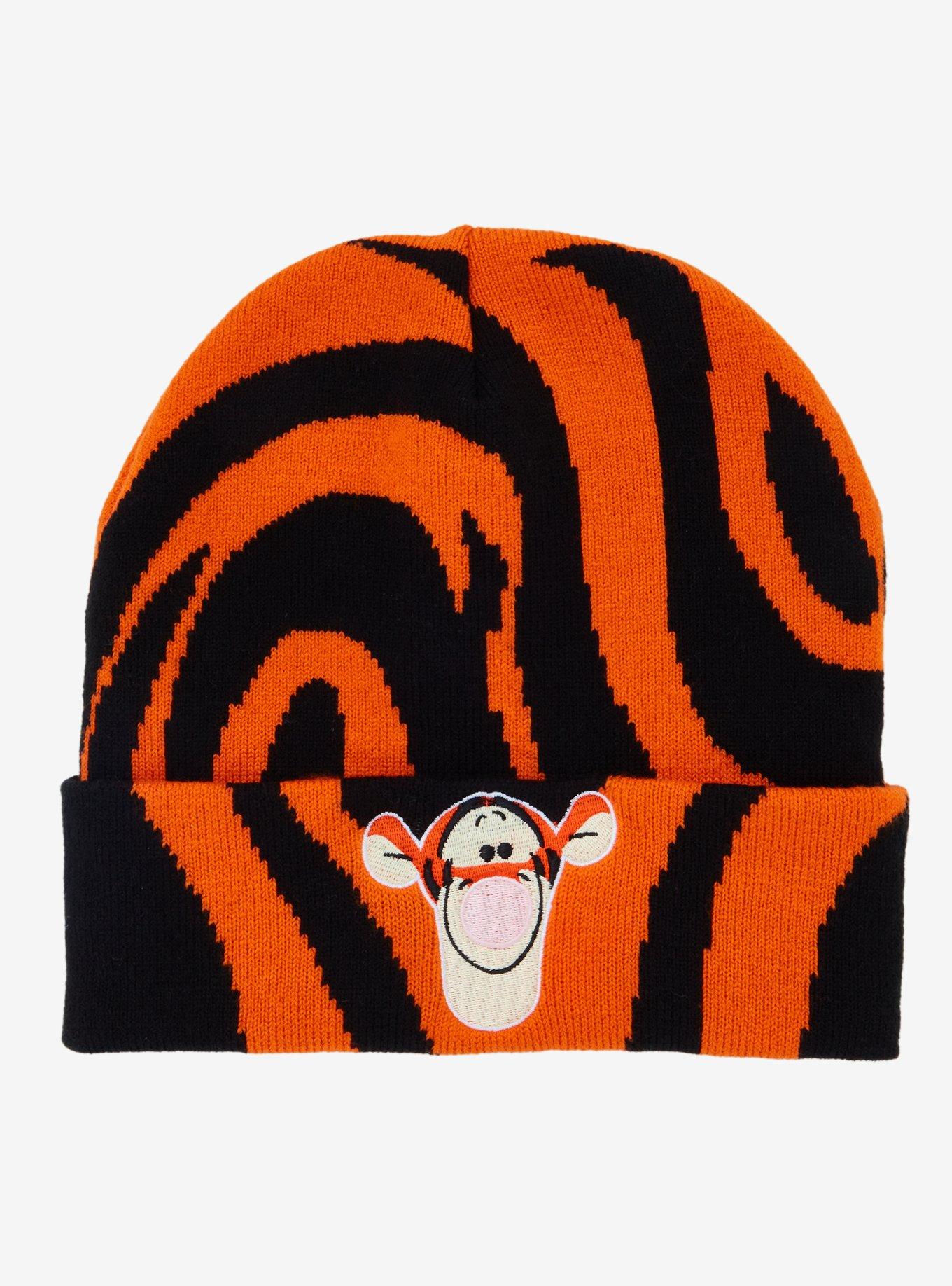 Disney Winnie the Pooh Tigger Striped Beanie - BoxLunch Exclusive, , hi-res