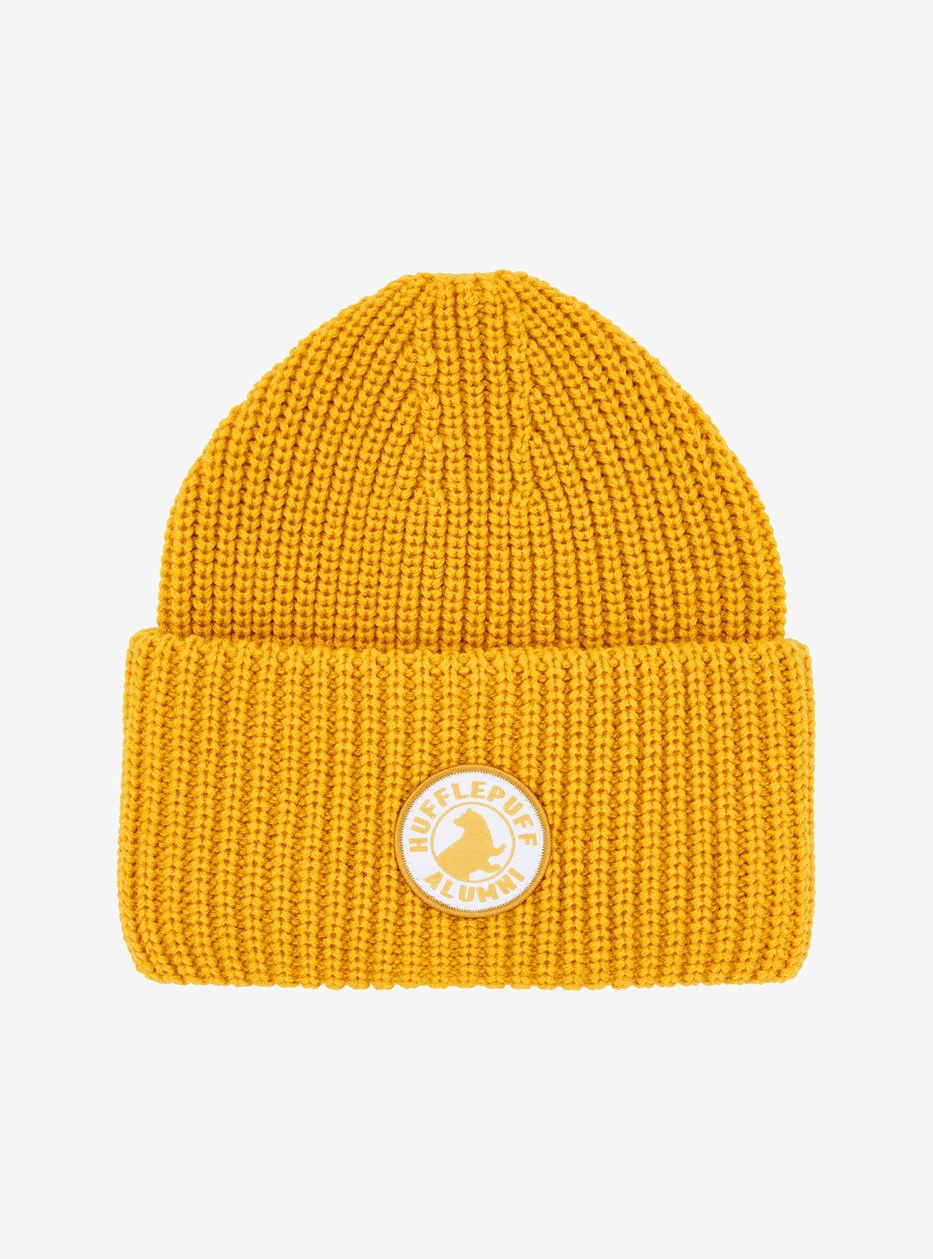 Harry Potter Hufflepuff Alumni Knit Beanie - BoxLunch Exclusive, , hi-res