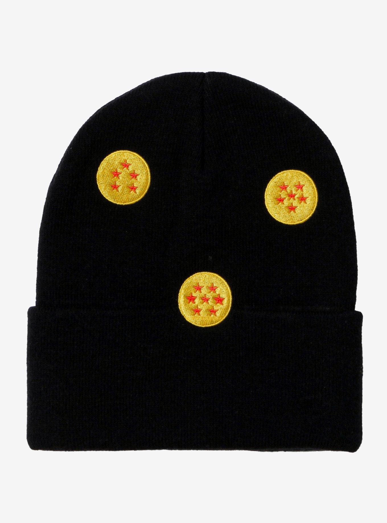 Dragon Ball Z Dragon Balls Allover Design Beanie - BoxLunch Exclusive, , hi-res