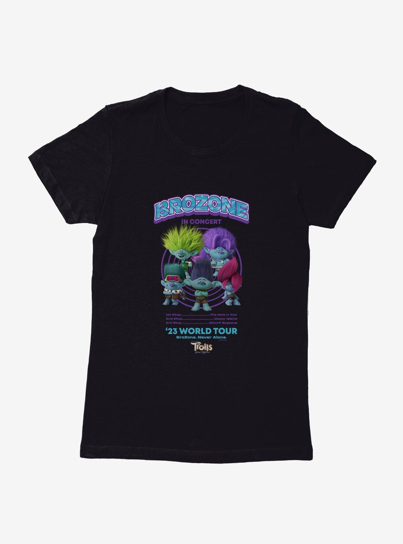 Trolls 3 Brozone '23 World Tour Womens T-Shirt, , hi-res