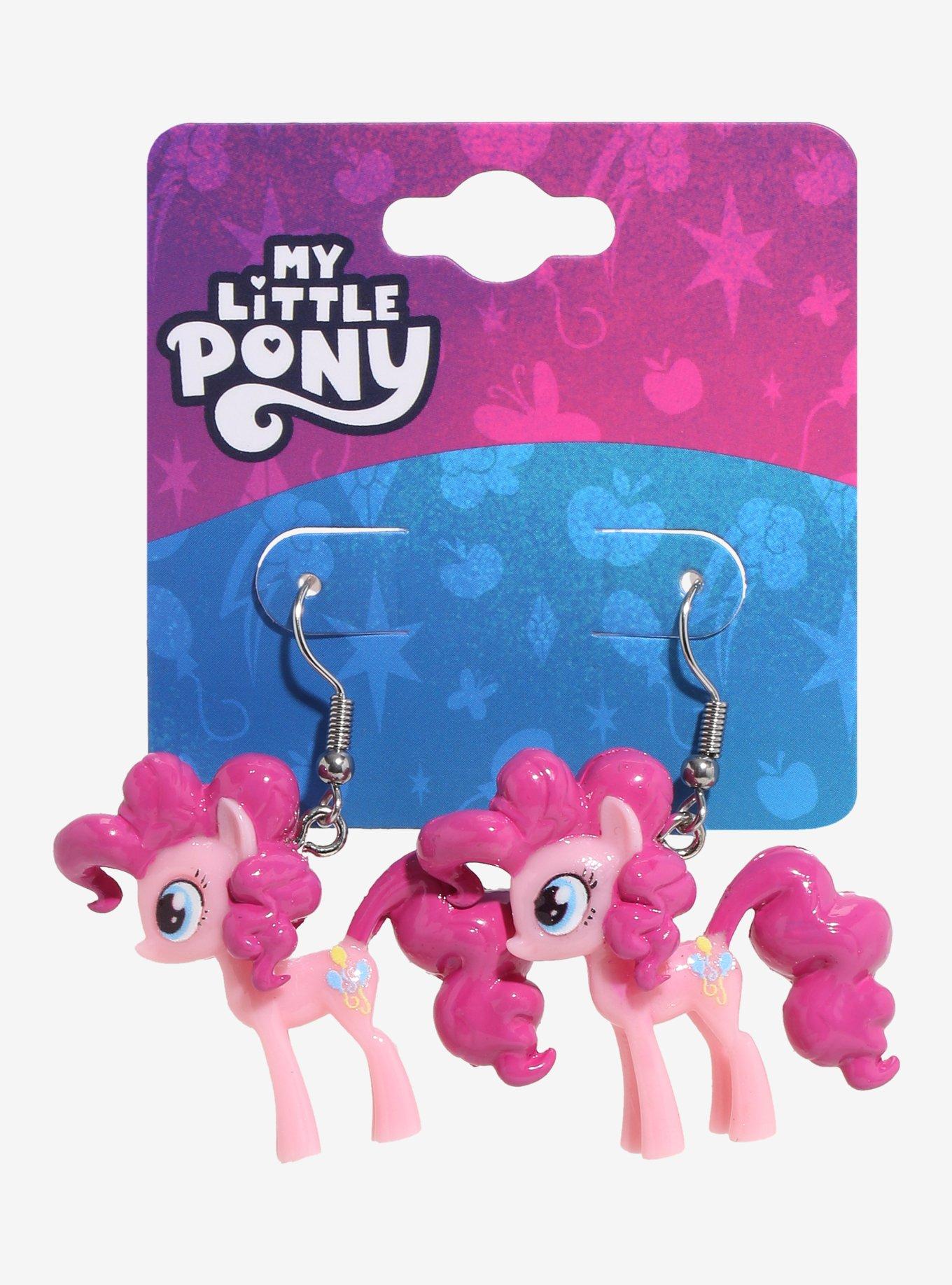 My Little Pony Pinkie Pie Drop Earrings | Hot Topic, image size:1360x1836