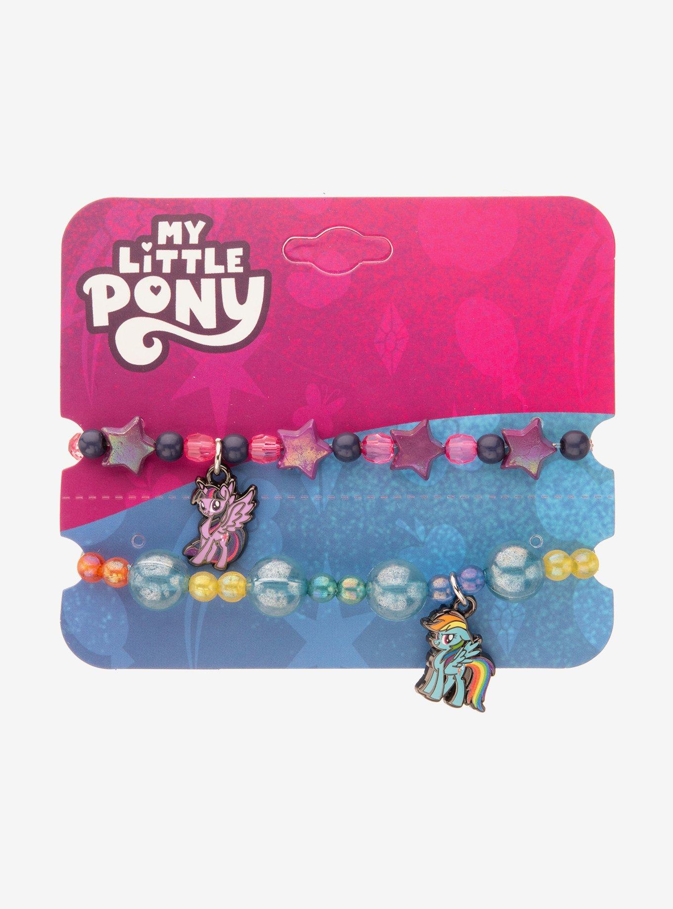 My Little Pony Rainbow Dash & Twilight Sparkle Best Friend Bracelet Set, , hi-res