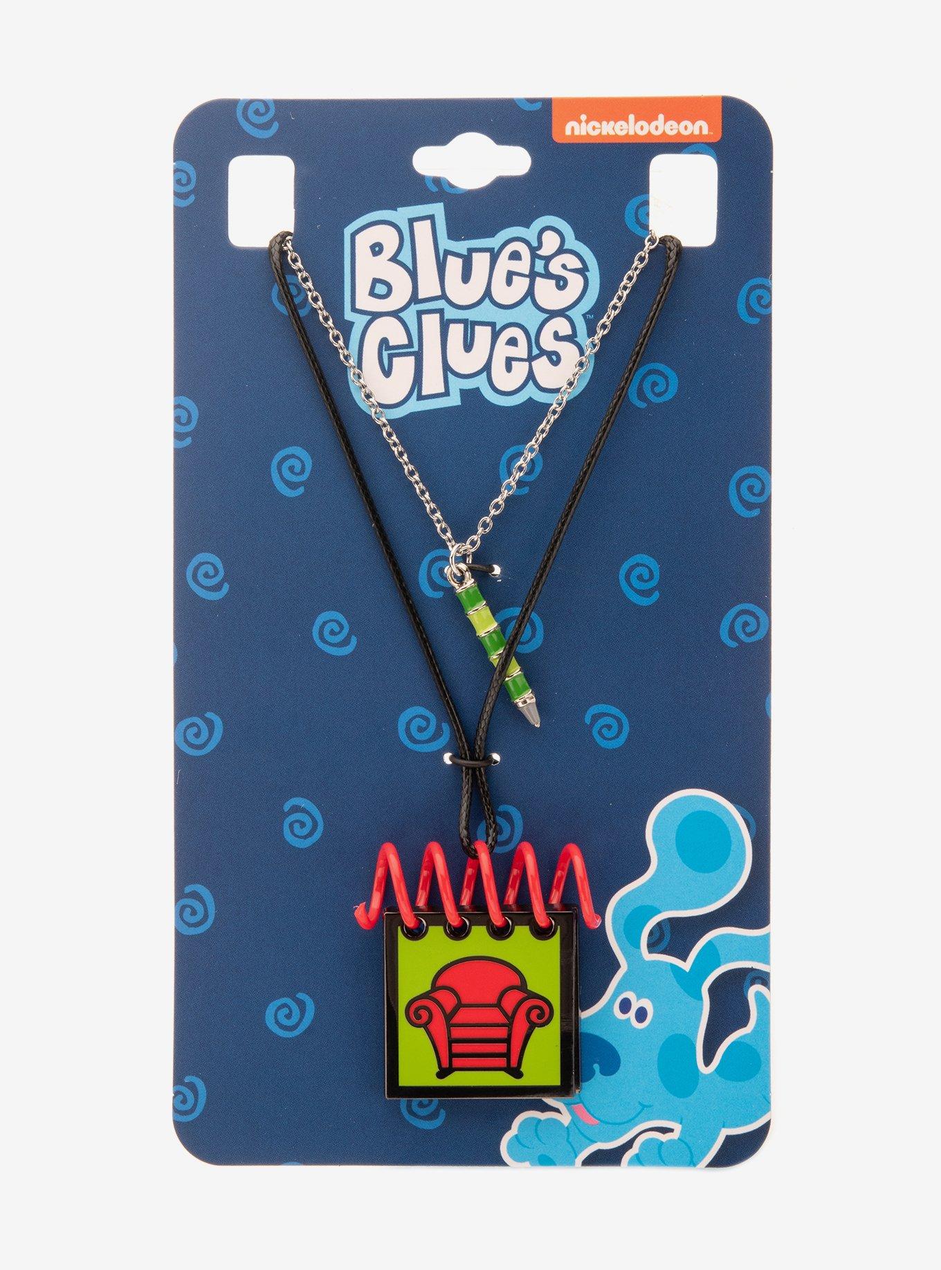 Blue's Clues Handy Dandy Notebook Necklace Set, , hi-res