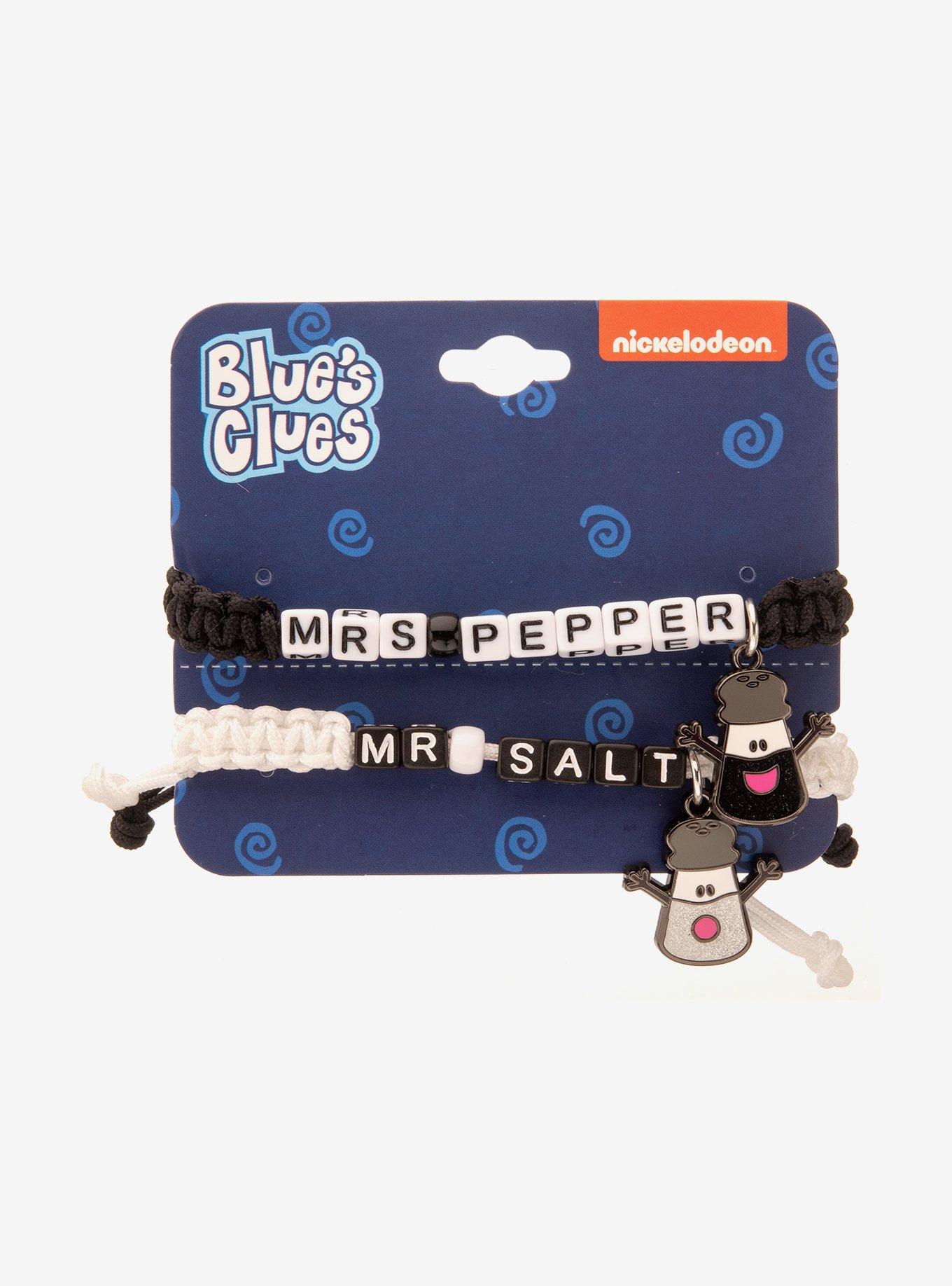 Blue's Clues Mr. Salt & Mrs. Pepper Best Friend Bracelet Set, , hi-res