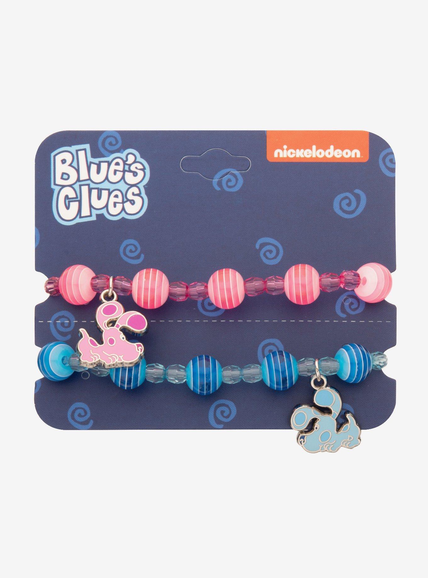 Blue's Clues Magenta & Blue Best Friend Bracelet Set, , hi-res