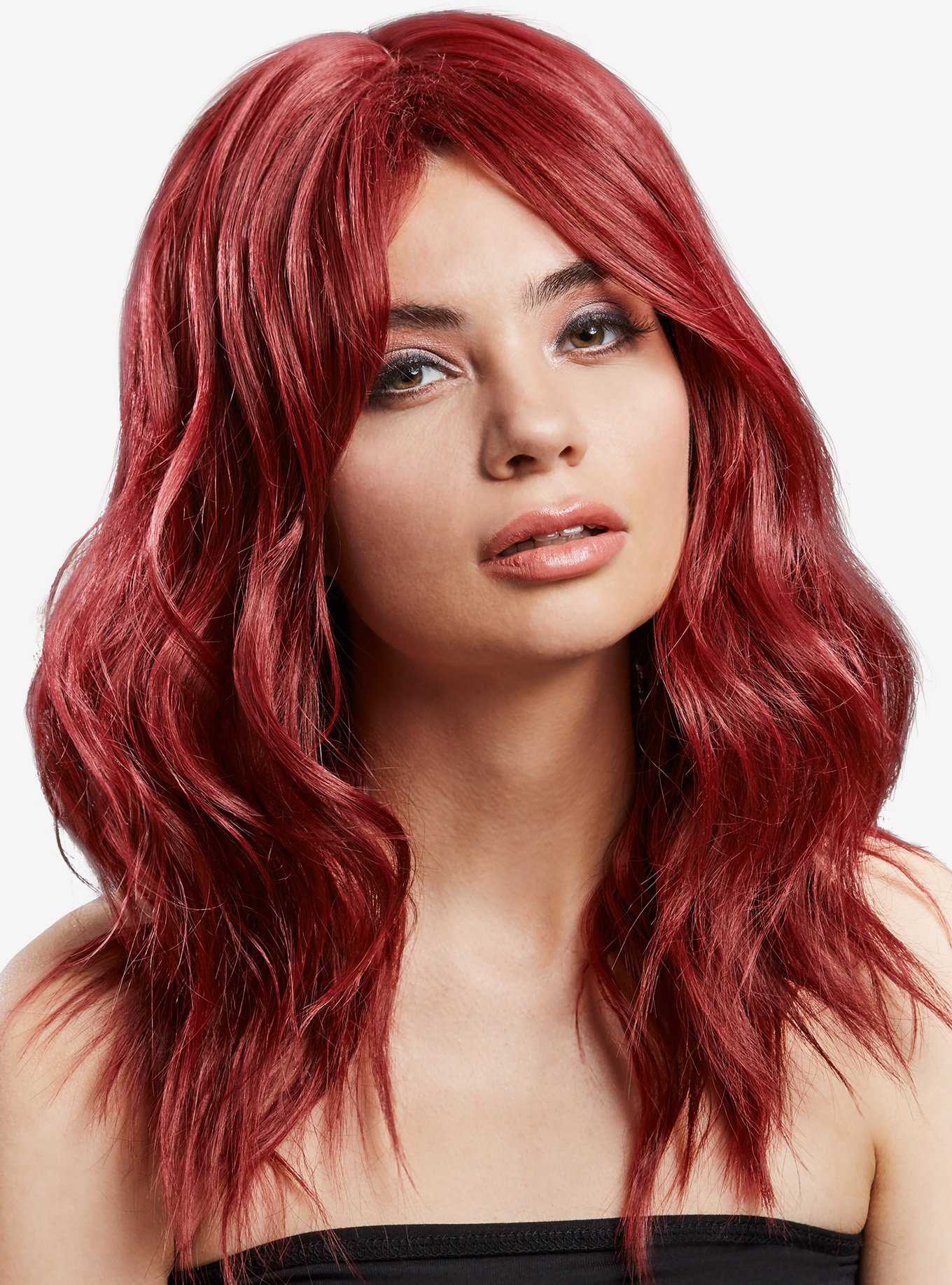 Ashley Wig Two-Toned Blend Ruby Red, , hi-res