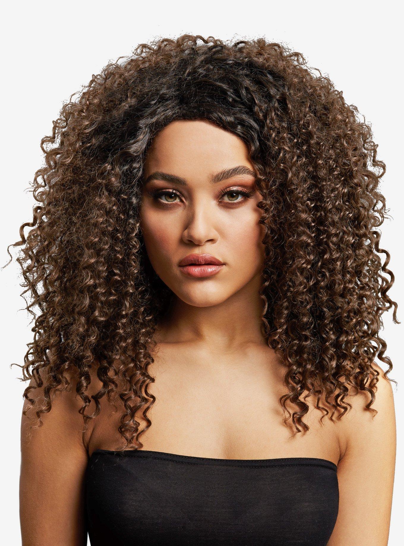 Lizzo Wig Dark Brown, , hi-res