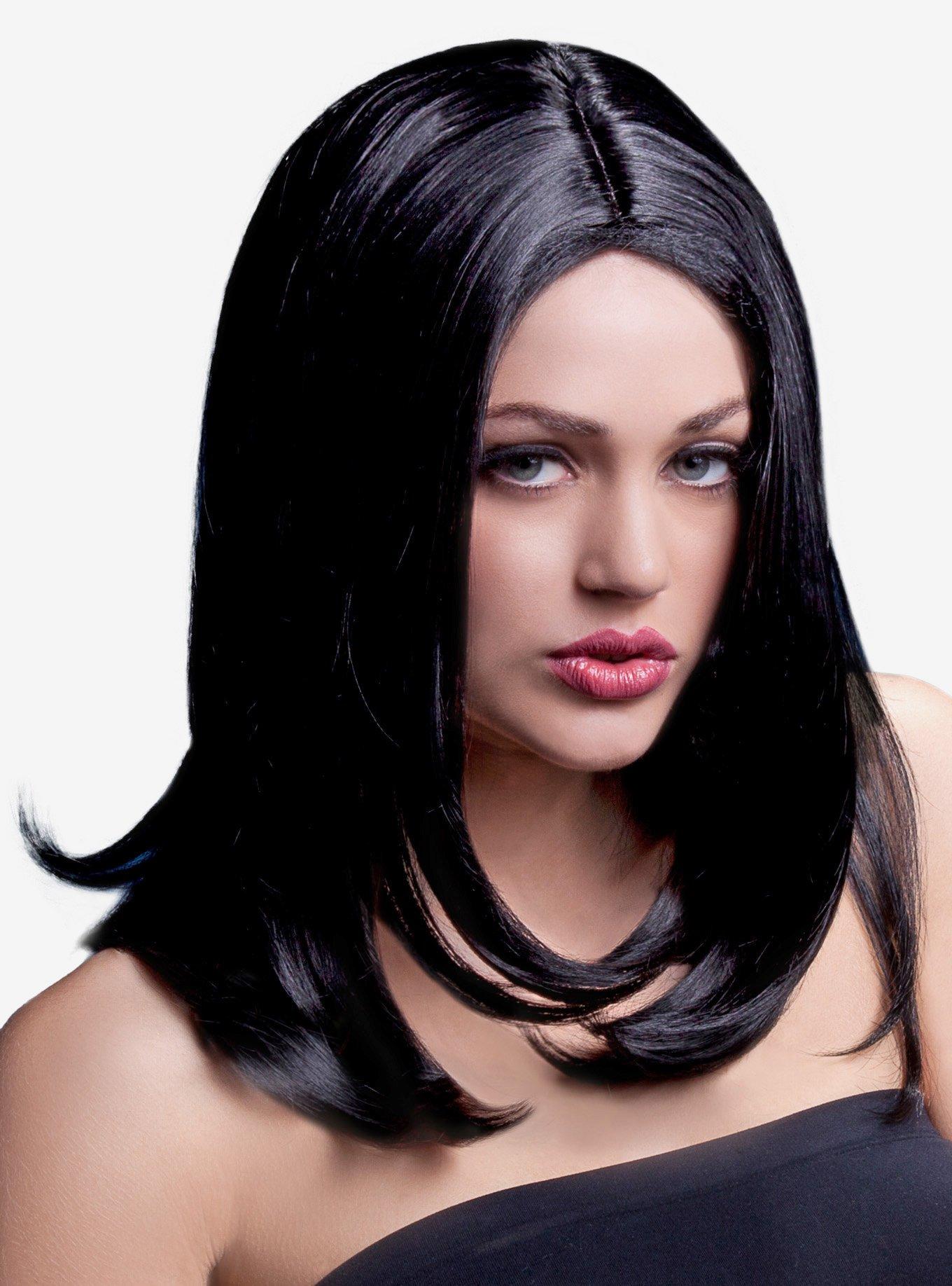 Sophia Wig Black, , hi-res