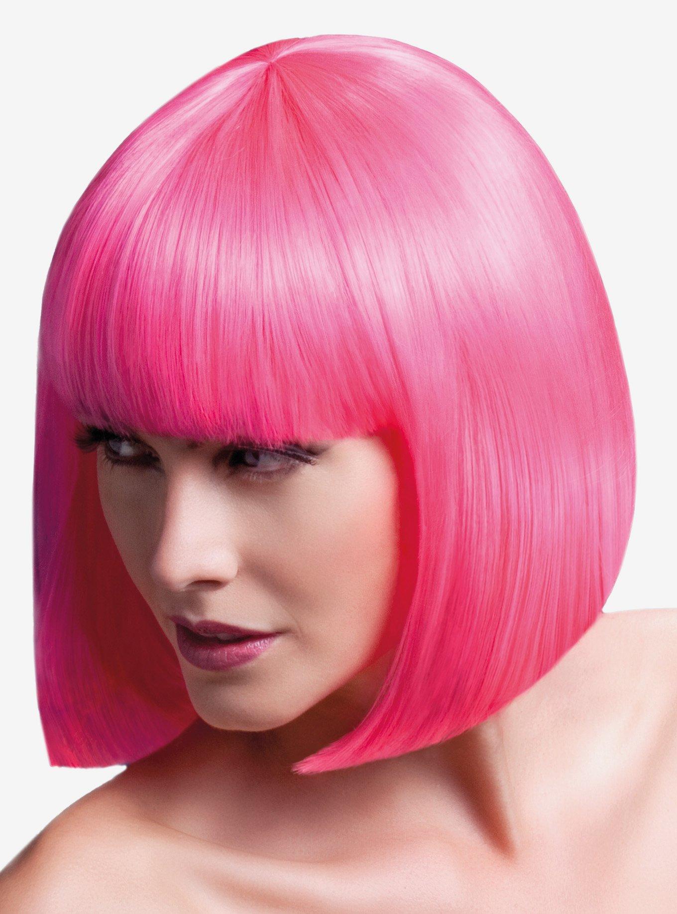 Elise Wig Neon Pink | Hot Topic