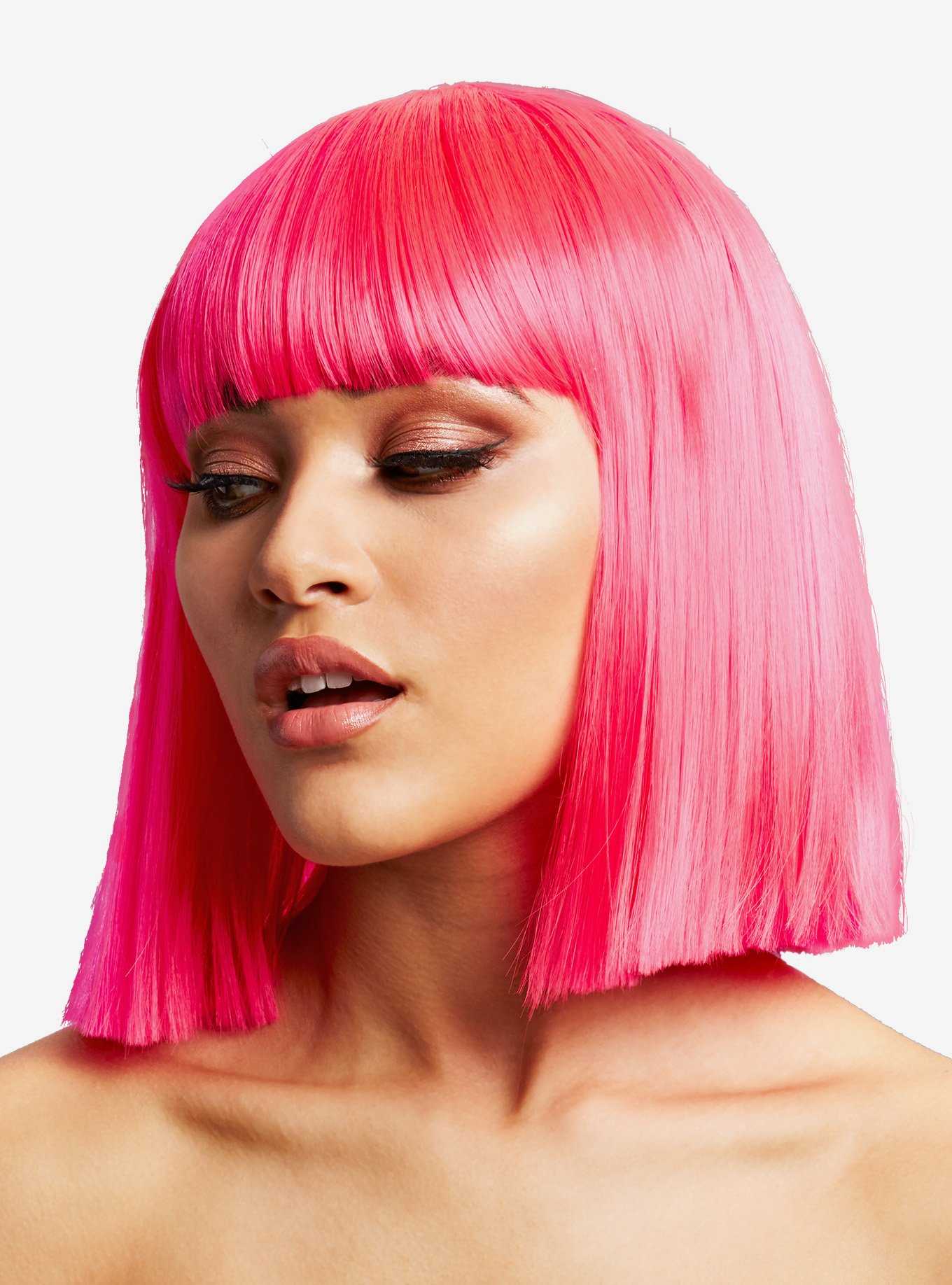 Lola Wig Neon Pink, , hi-res