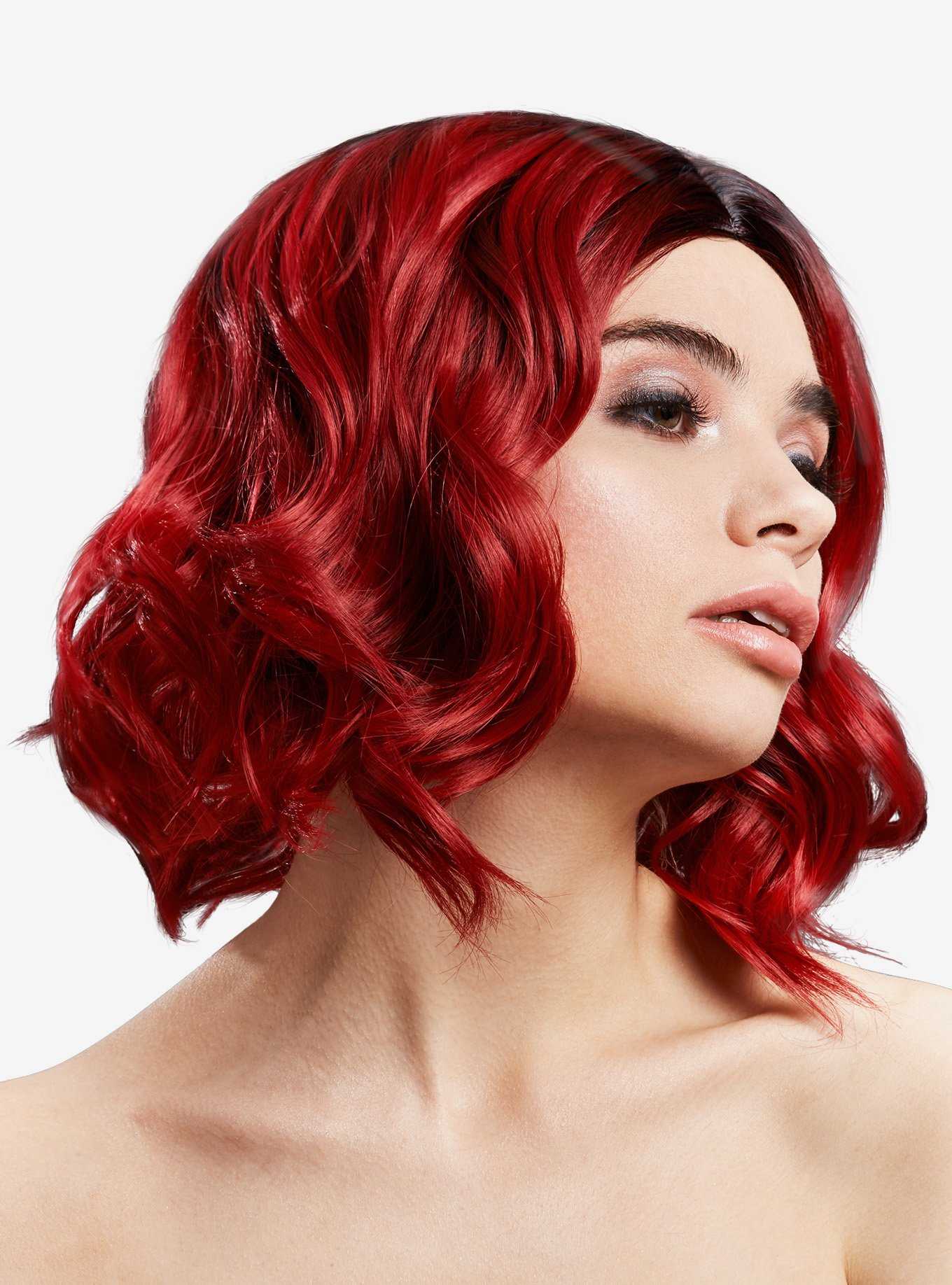 Kourtney Wig Two-Toned Blend Ruby Red, , hi-res
