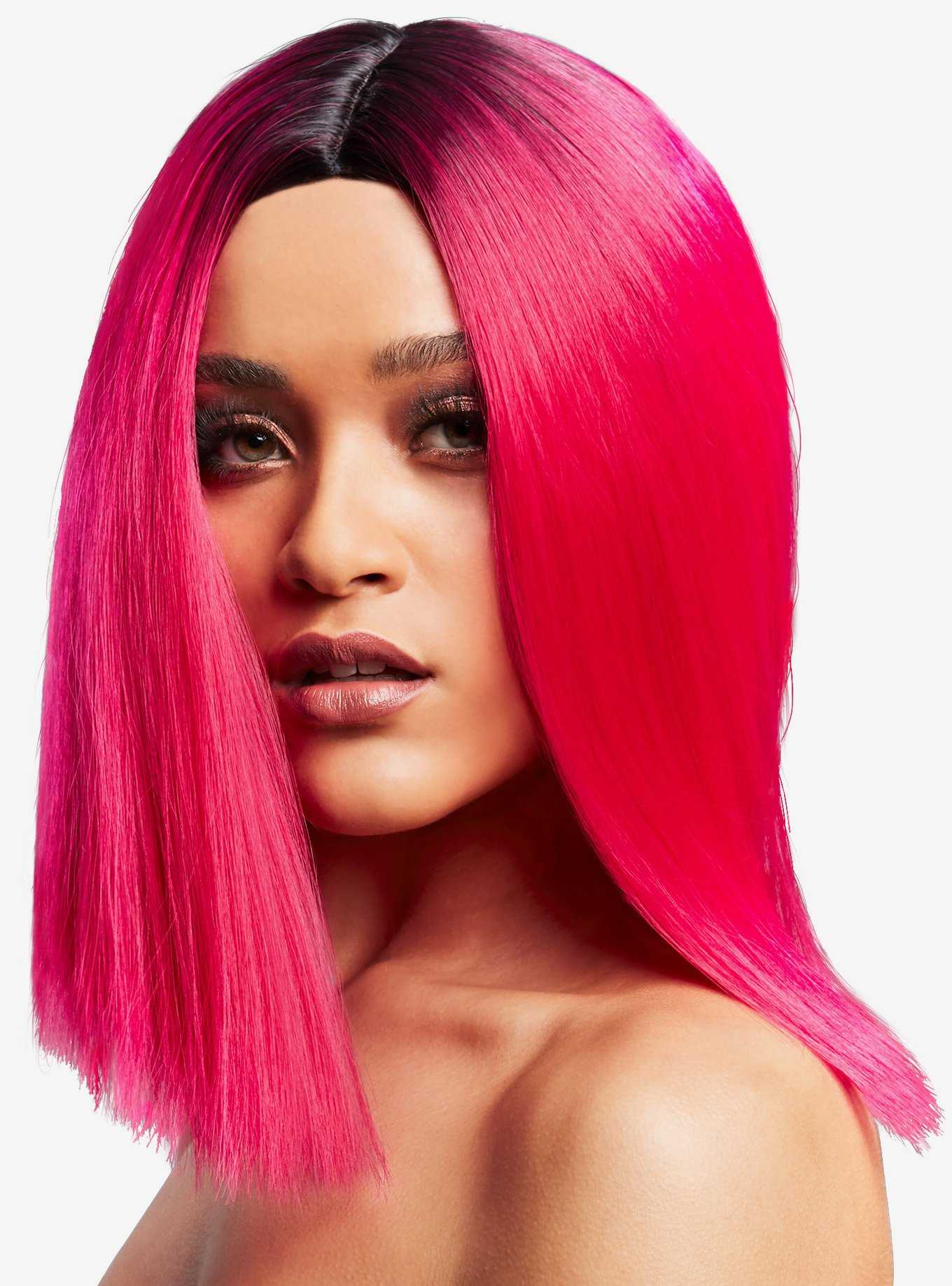 Kylie Wig Two-Toned Blend Magenta Pink, , hi-res