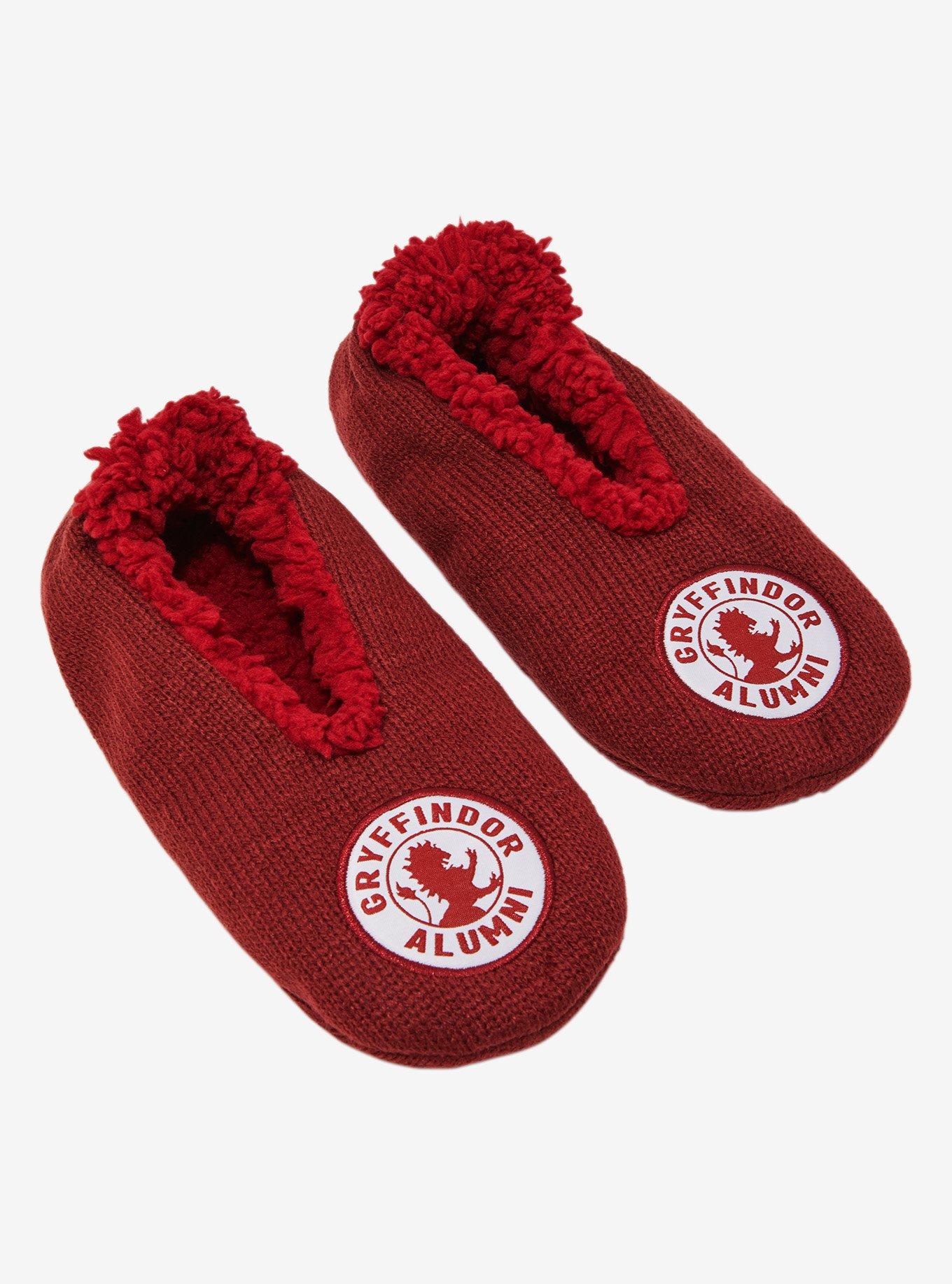 Harry Potter Gryffindor Alumni Slipper Socks — BoxLunch Exclusive, , hi-res