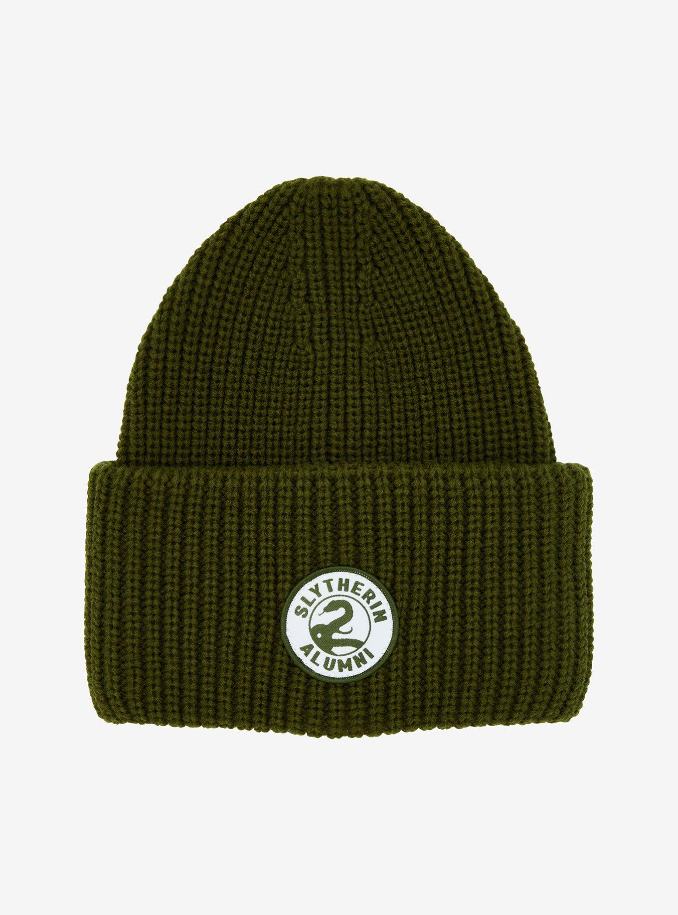 Harry Potter Slytherin Alumni Knit Beanie - BoxLunch Exclusive, , hi-res