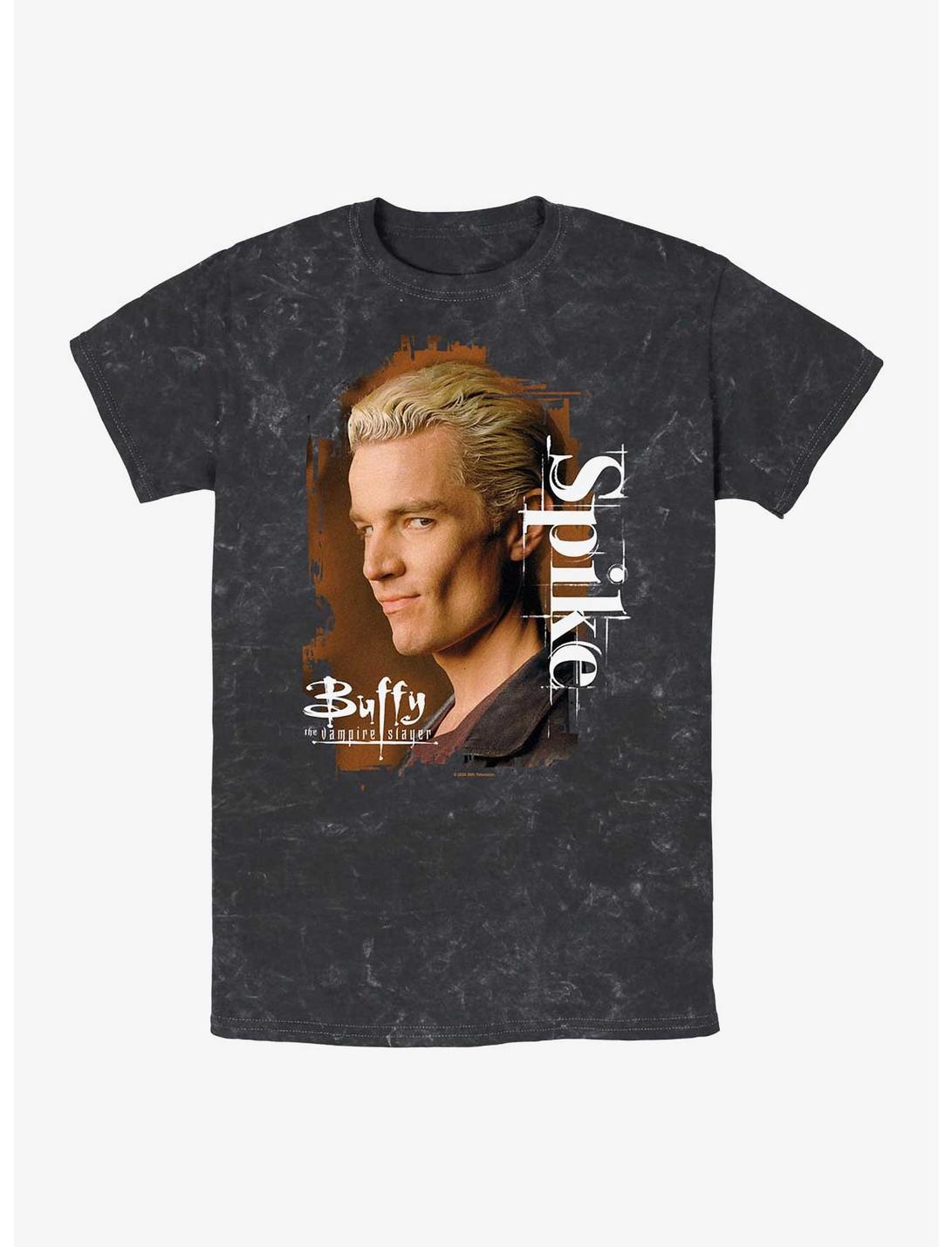 Buffy The Vampire Slayer Team Spike Black Print T Shirt Buffy The Vampire Slayer Team Spike Black Print T Shirt